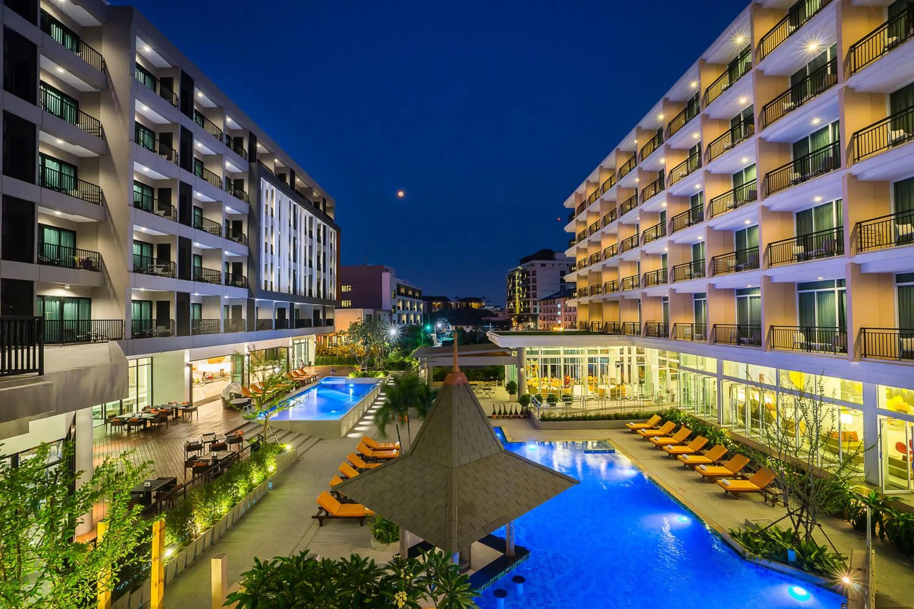 Property building in J Inspired Hotel Pattaya