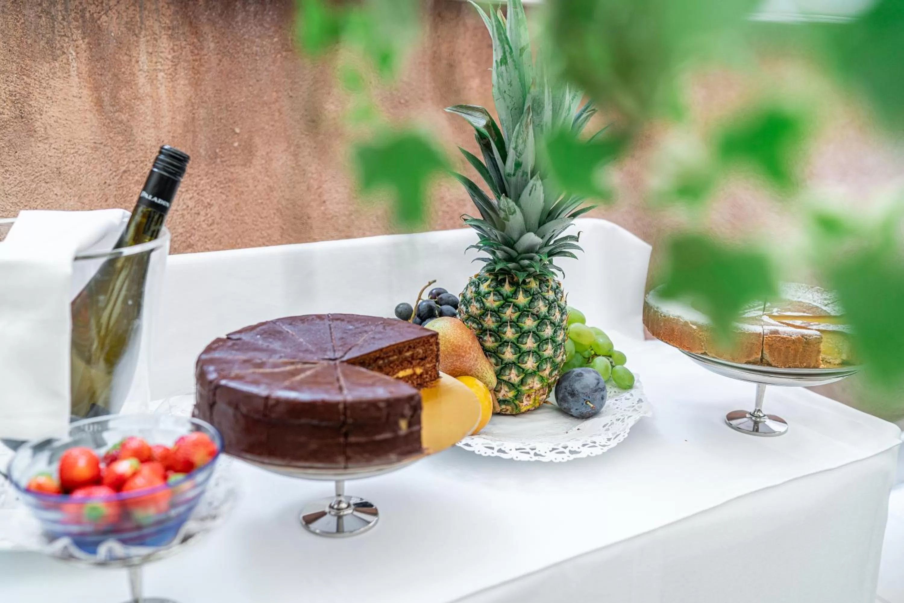 Food and drinks in All’Angelo Art Hotel