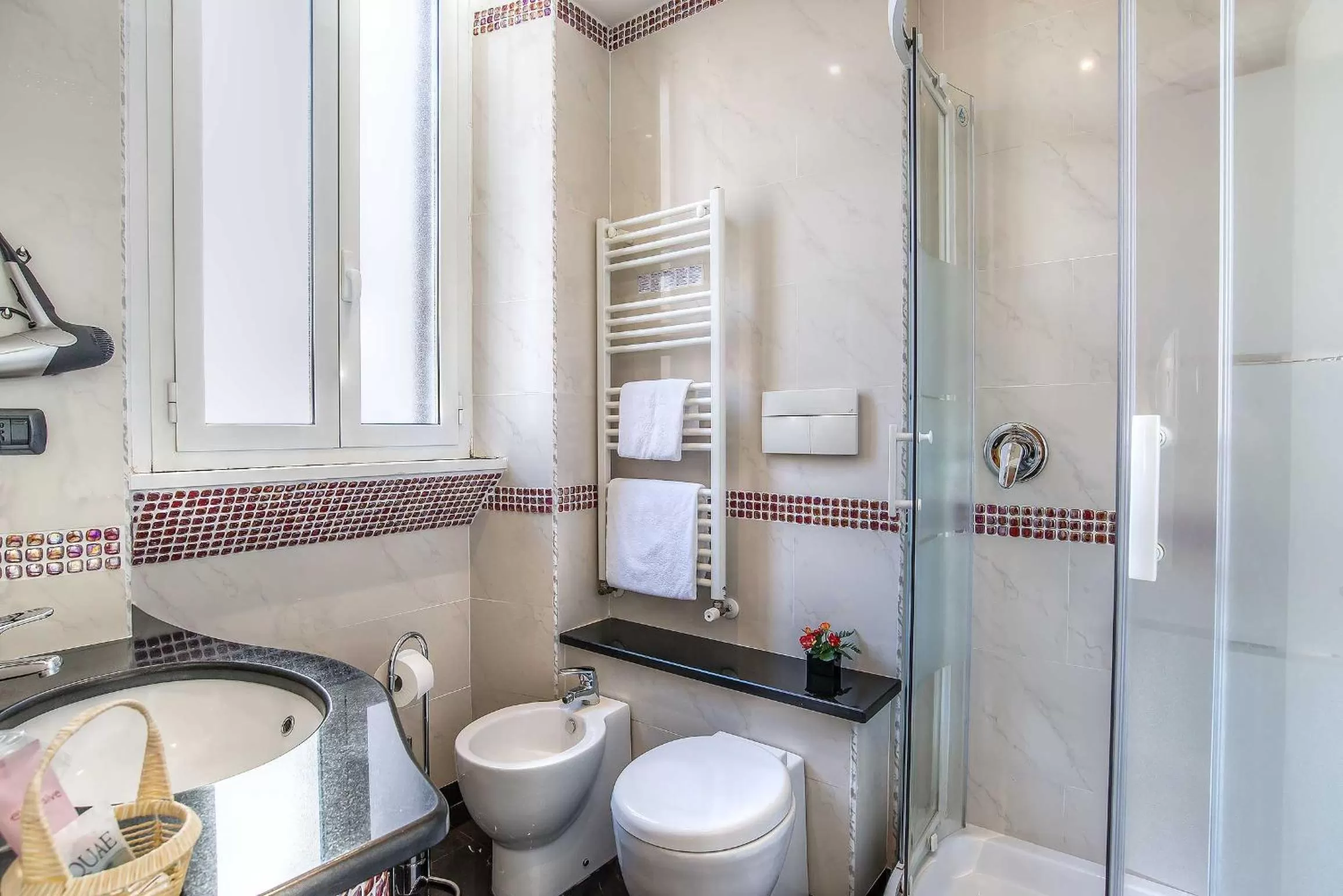 Bathroom in Hotel Caracciolo