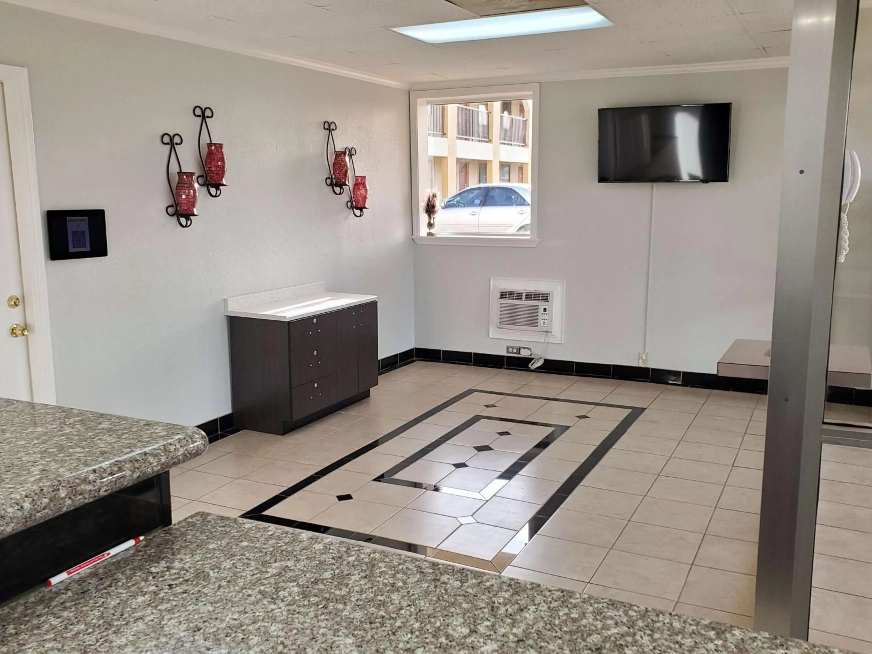 Lobby or reception in Motel 6 Shamrock TX