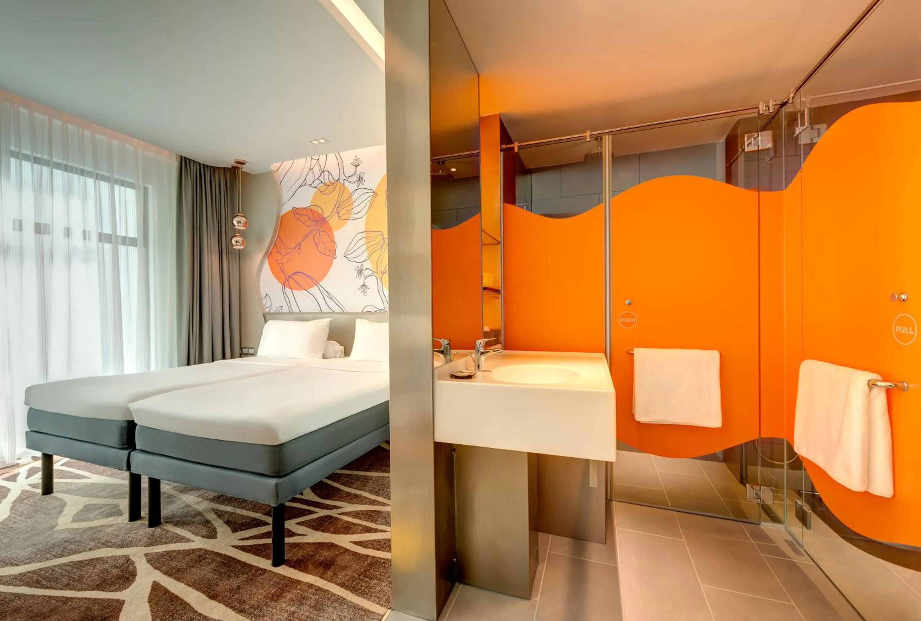 Bathroom, Bed in ibis Styles Johor Iskandar Puteri