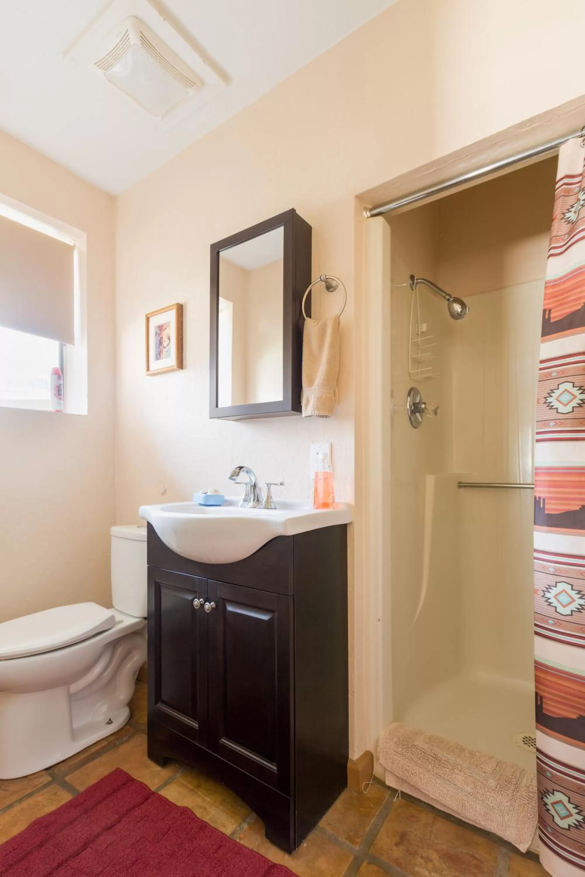 Bathroom in Crown King Cabins Bradshaw