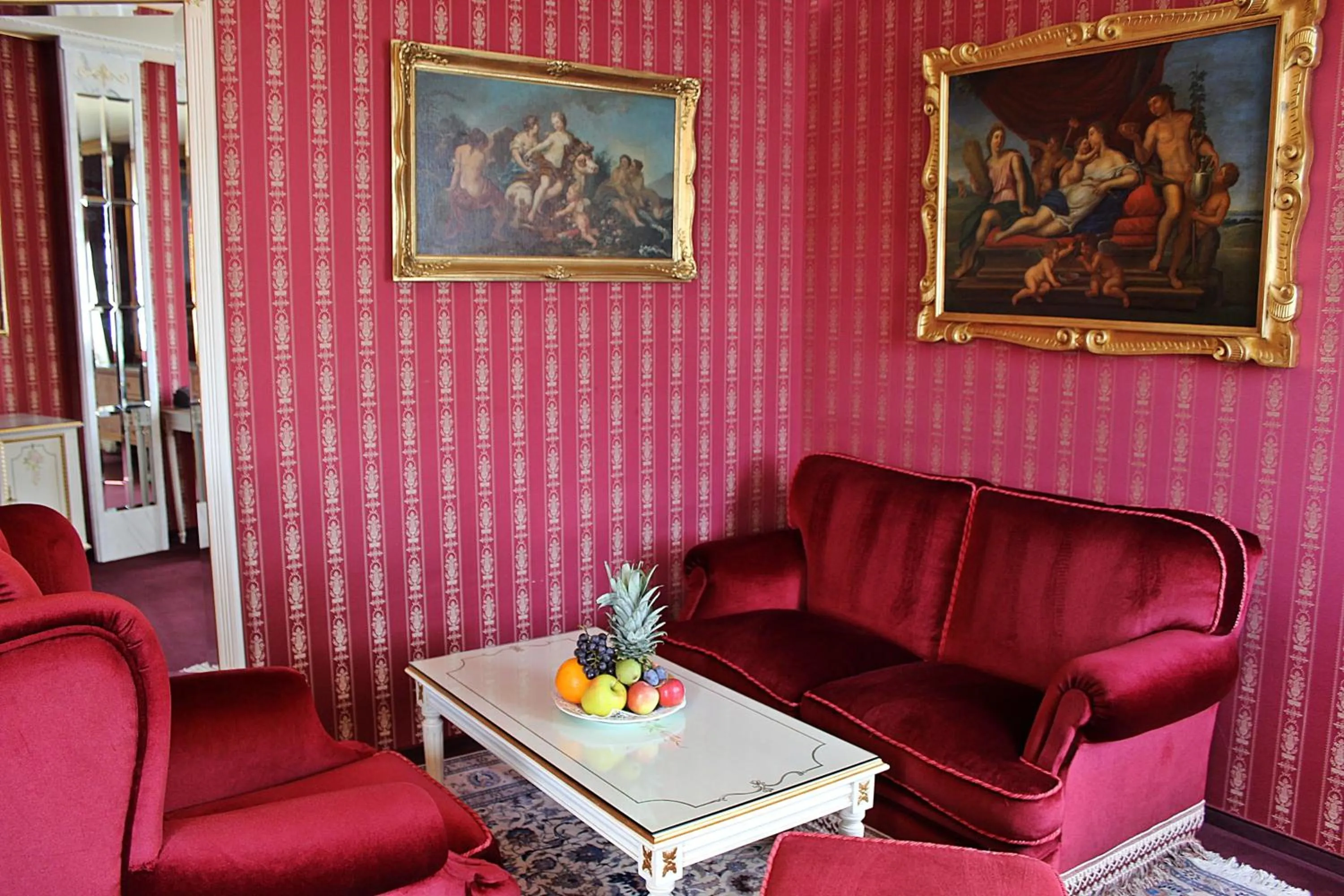 Living room in Hotel Palais Porcia