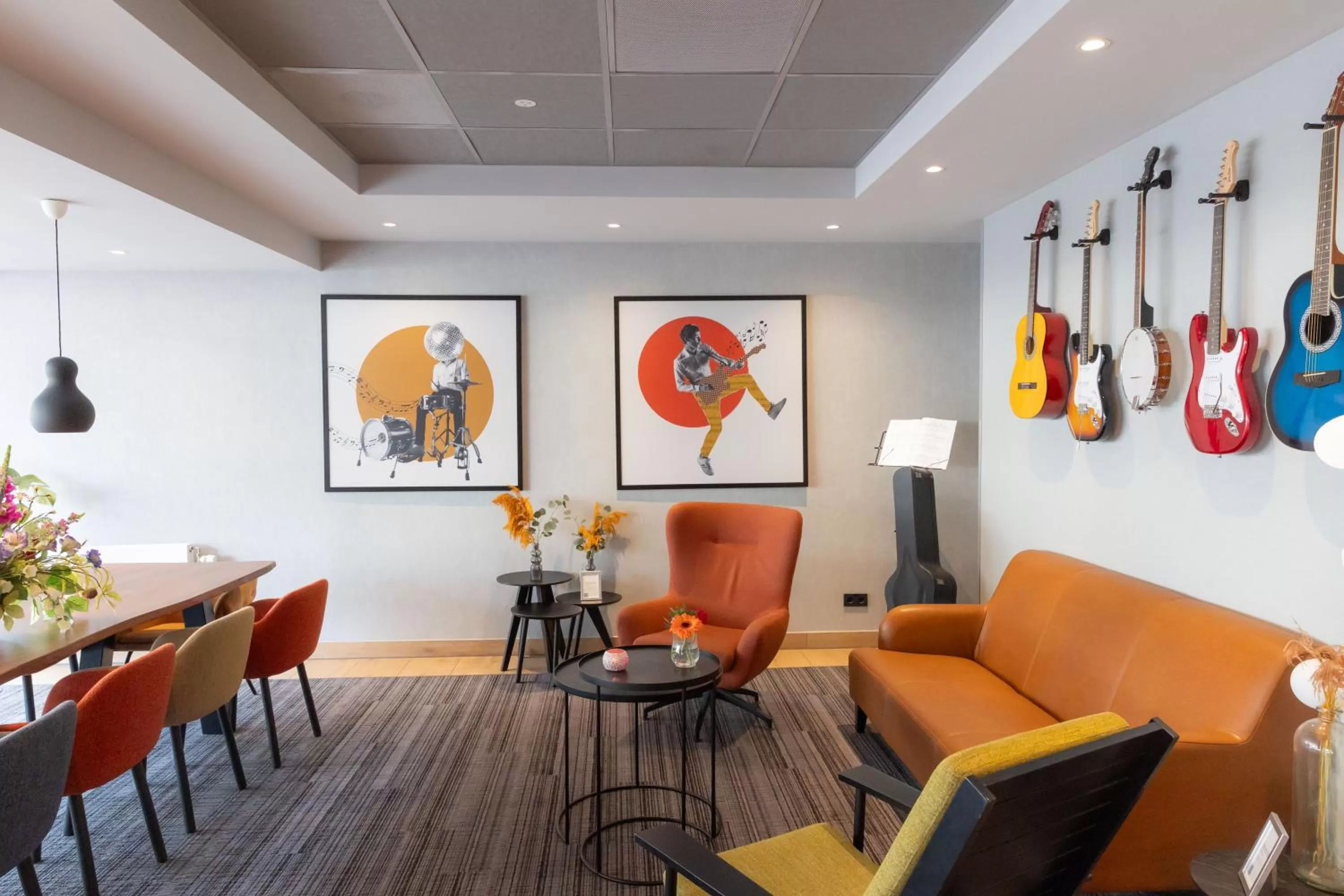 Decorative detail in ibis Styles Den Haag Scheveningen