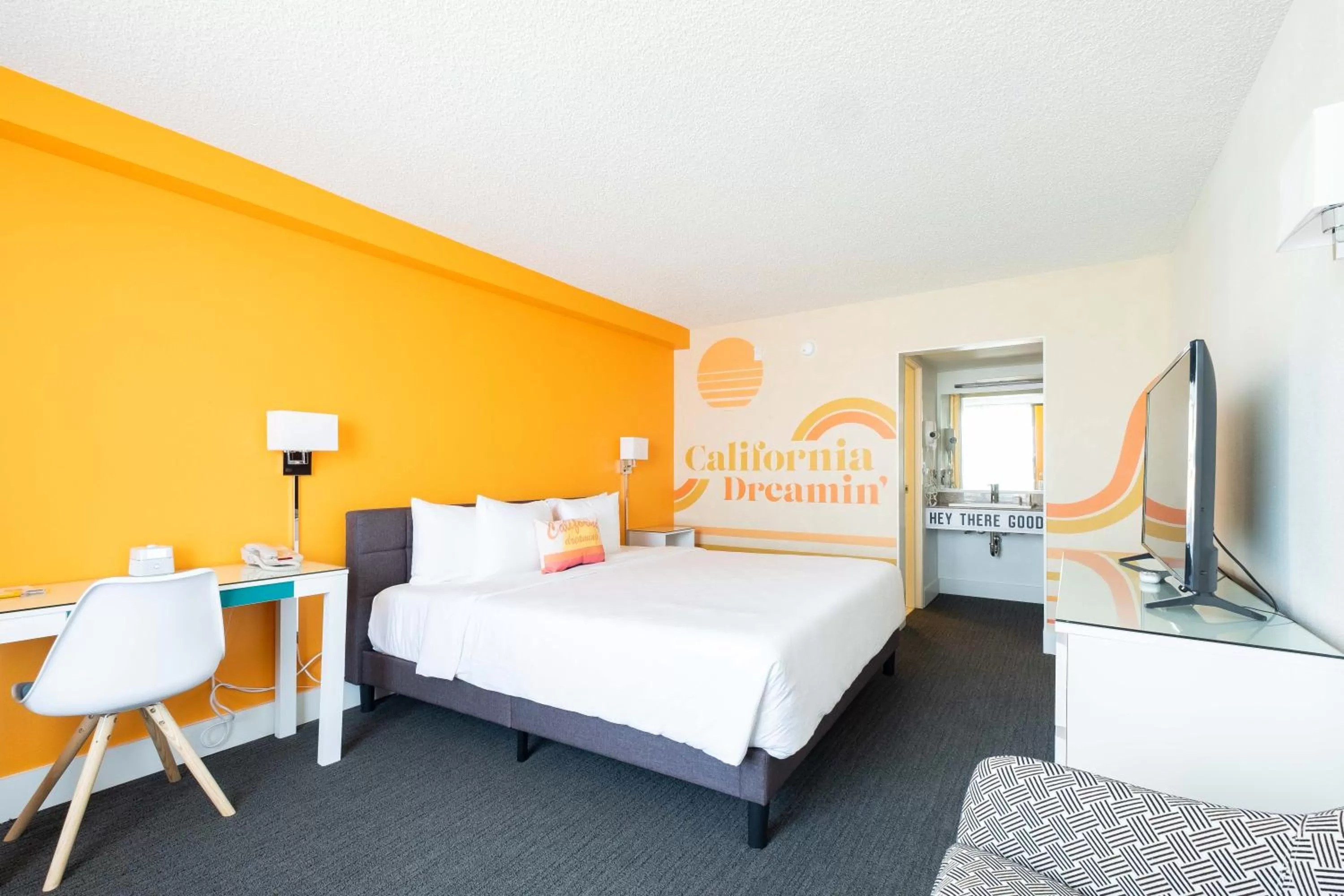 Bed in Rambler Motel