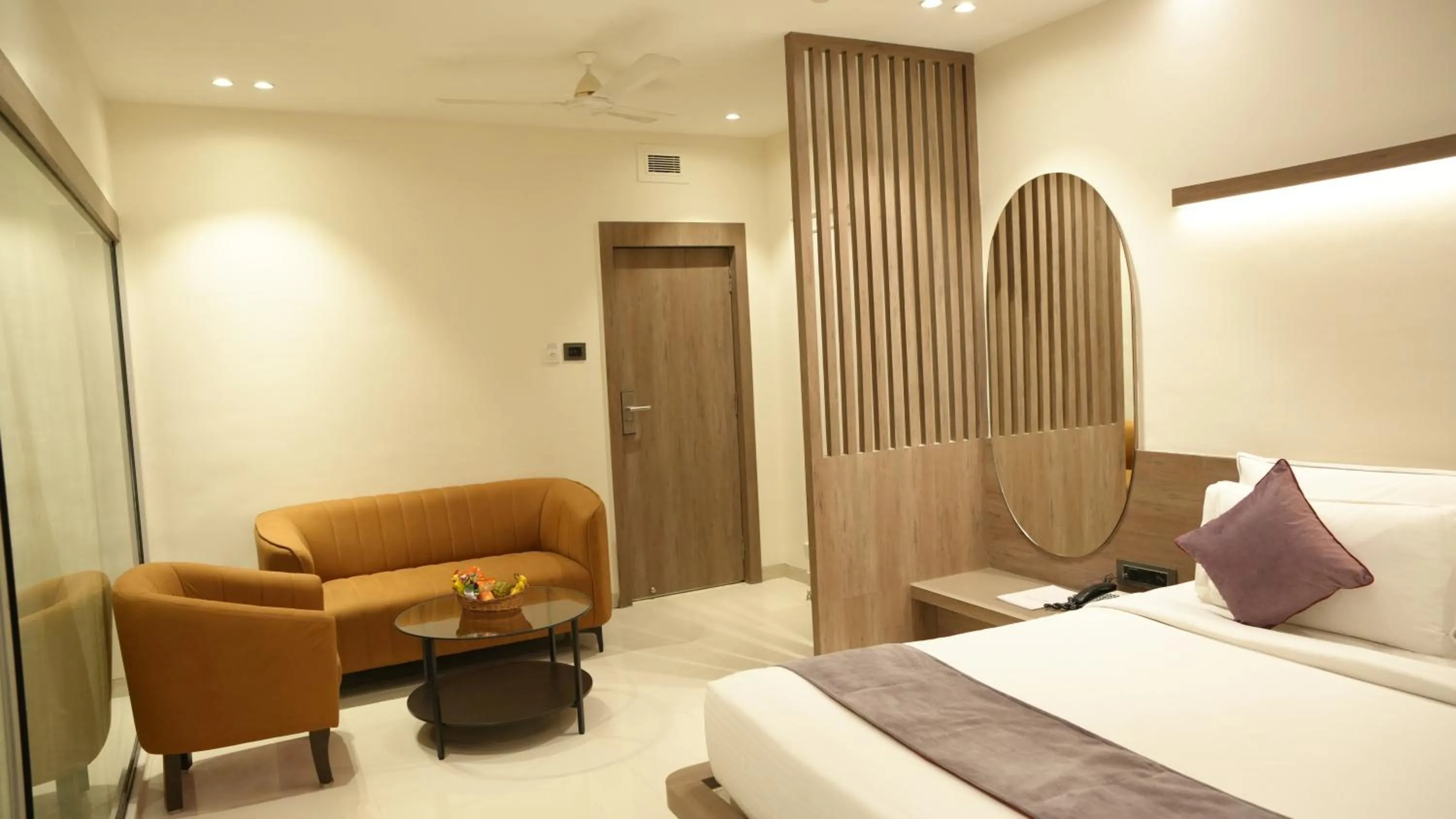 Bed in Jivanta Shirdi