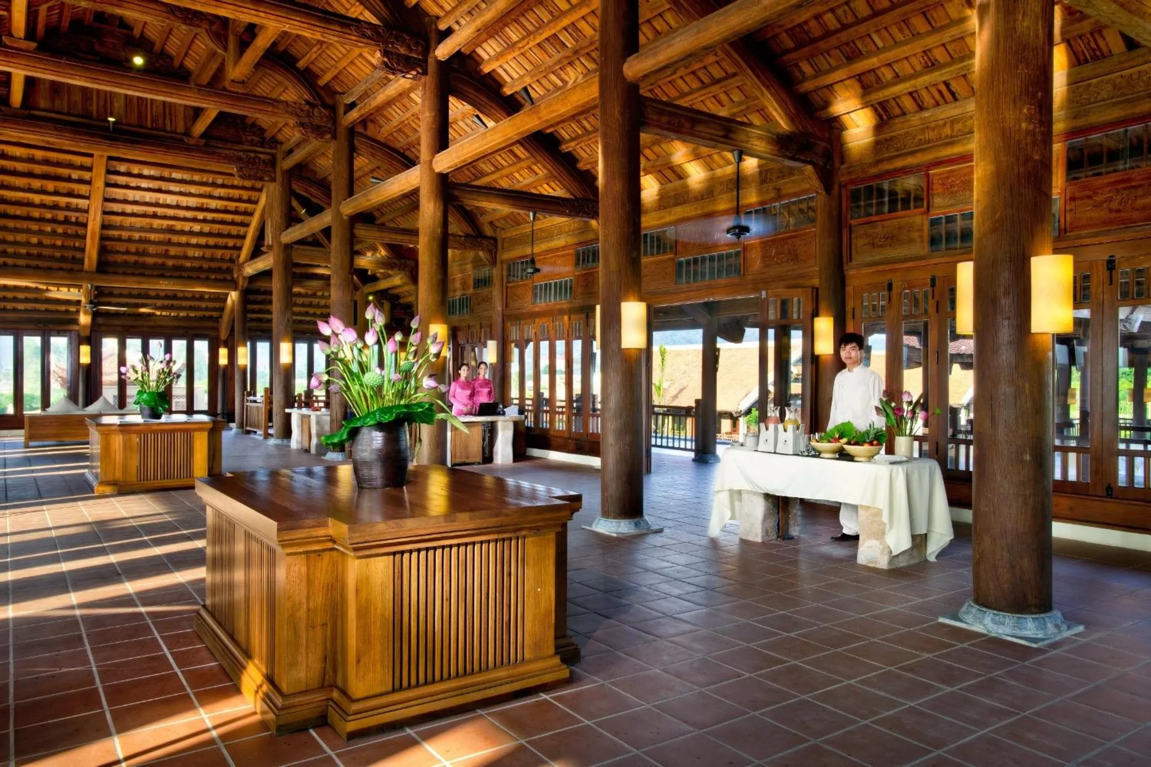 Lobby or reception in Emeralda Resort Ninh Binh