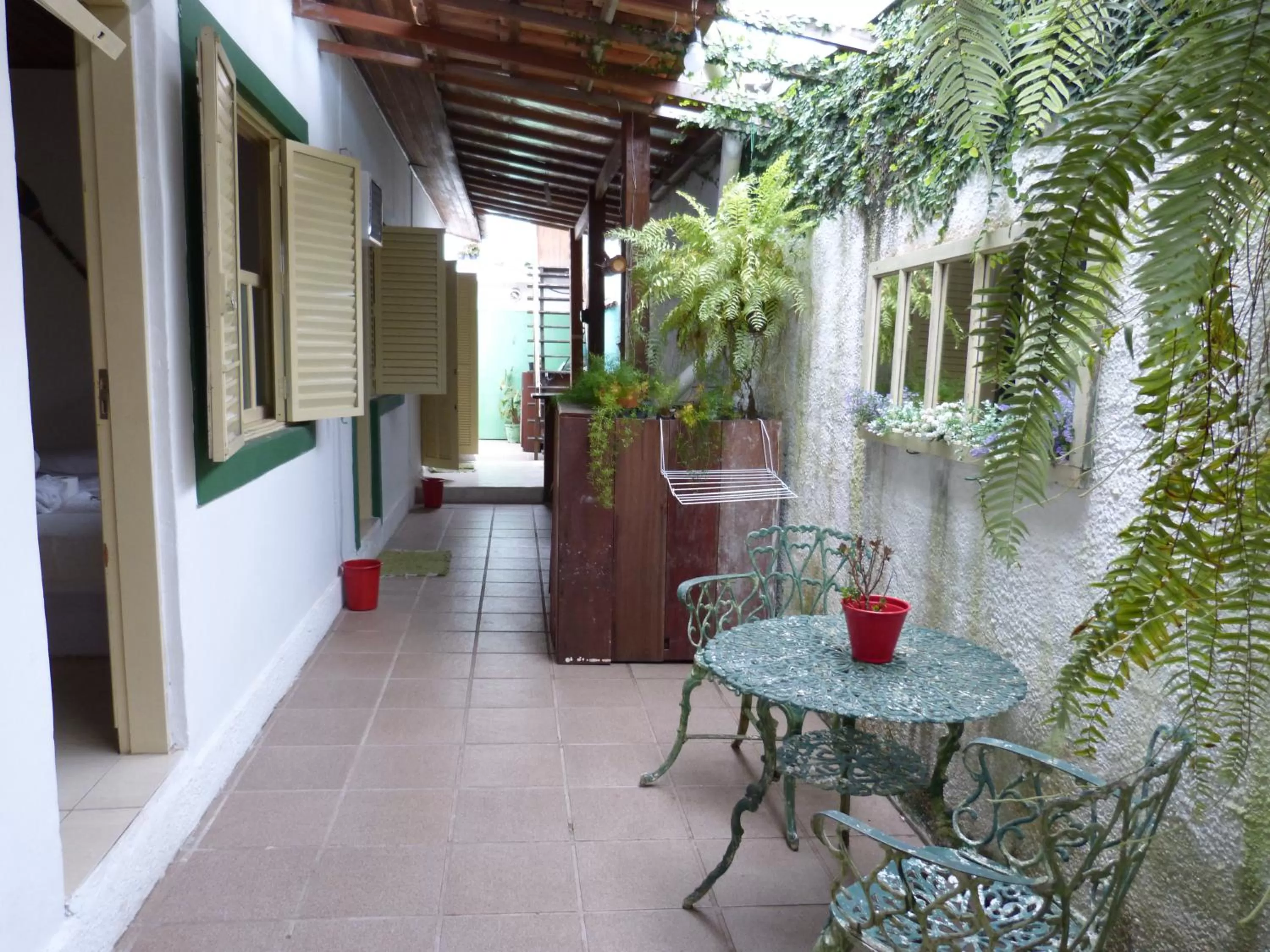 Balcony/Terrace in Suítes o Flautista