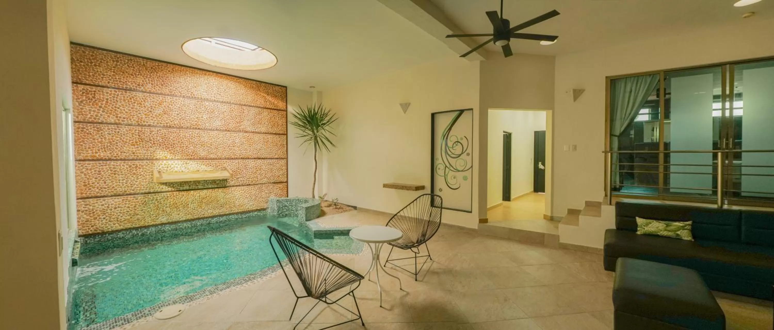 Seating area in Casa Kaoba Hotel & Suites