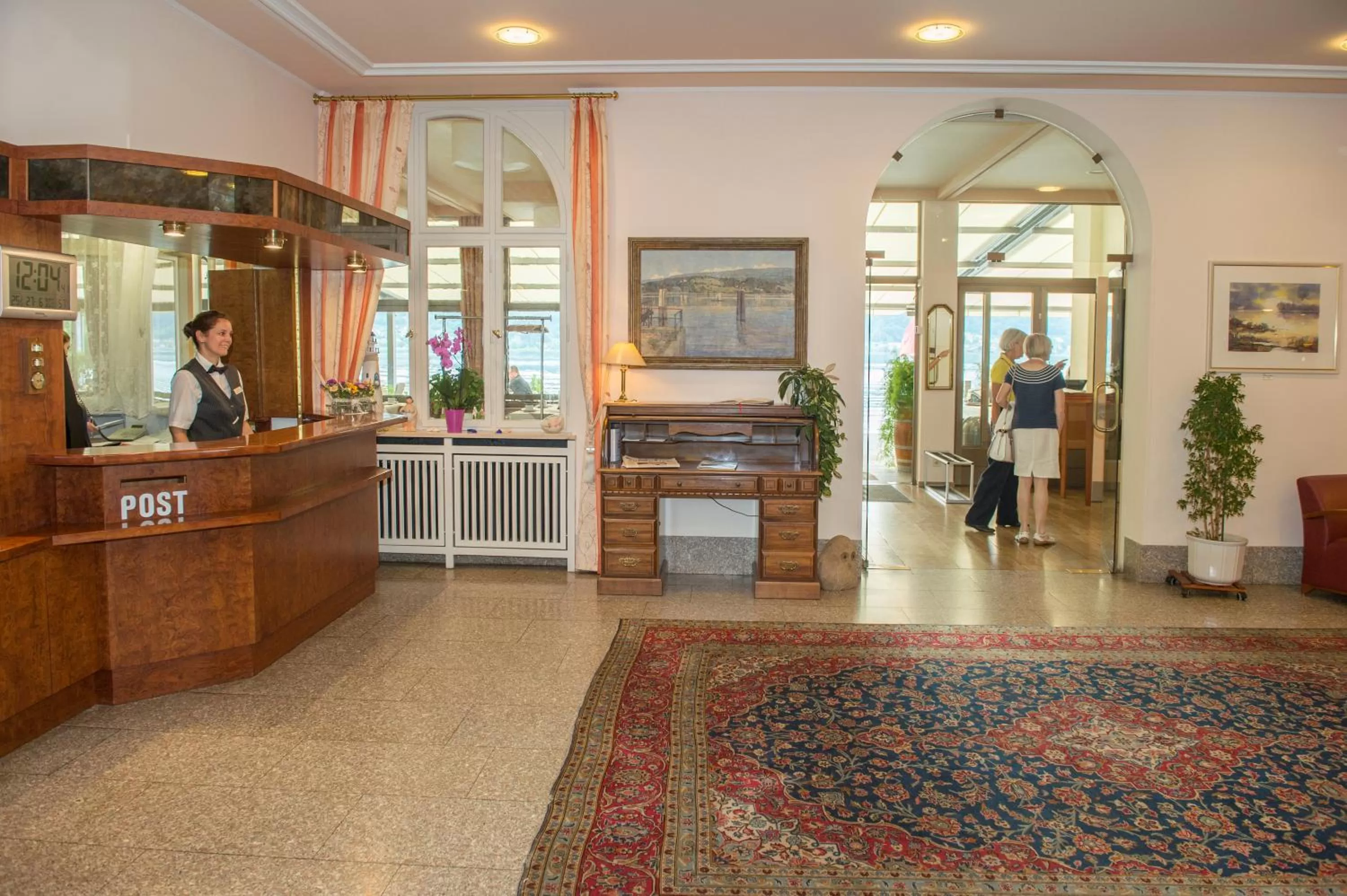 Lobby or reception, Lobby/Reception in Strandhotel Löchnerhaus