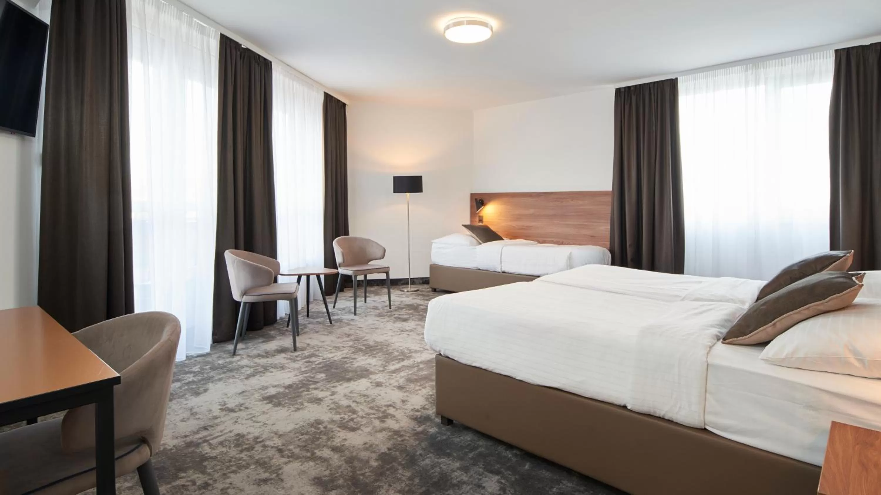 Bedroom, Bed in OREA Hotel Pyramida Praha