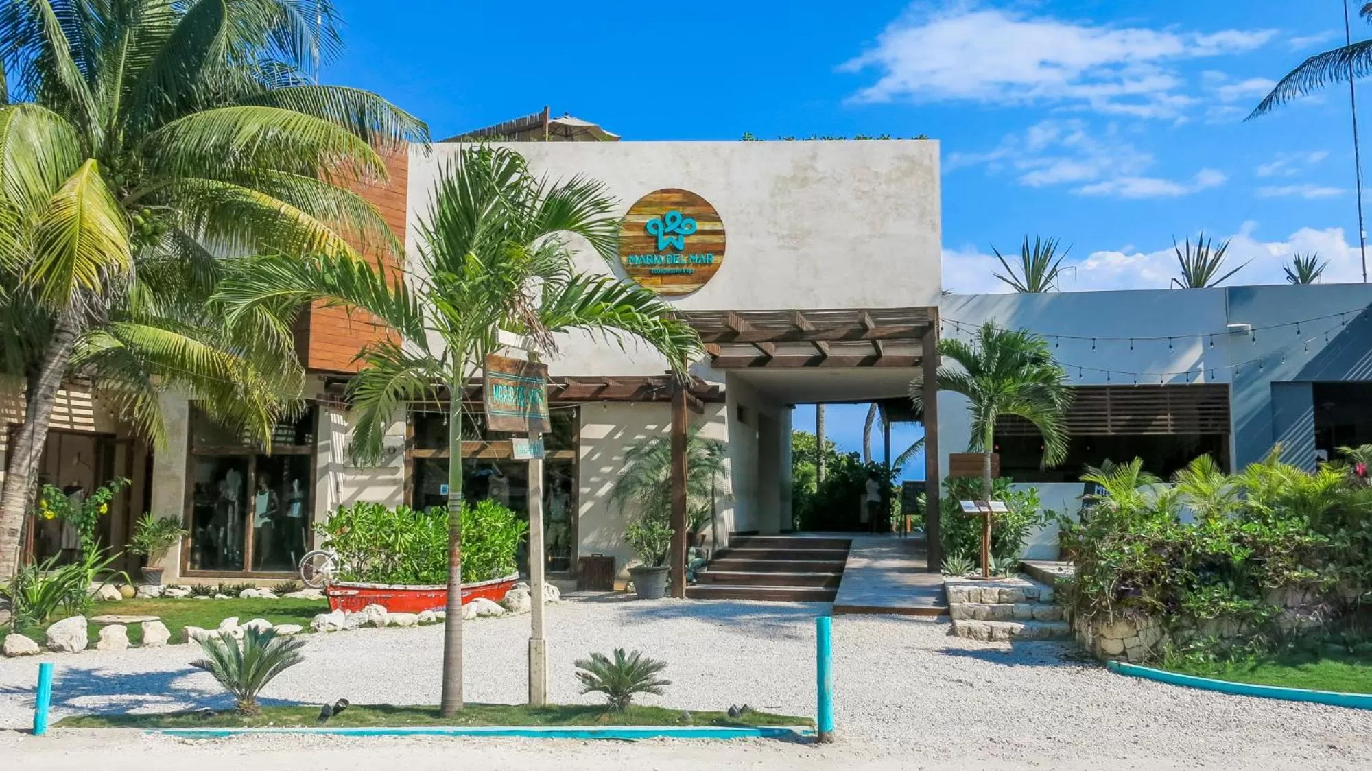 Facade/entrance in Maria Del Mar Tulum - Adults Only