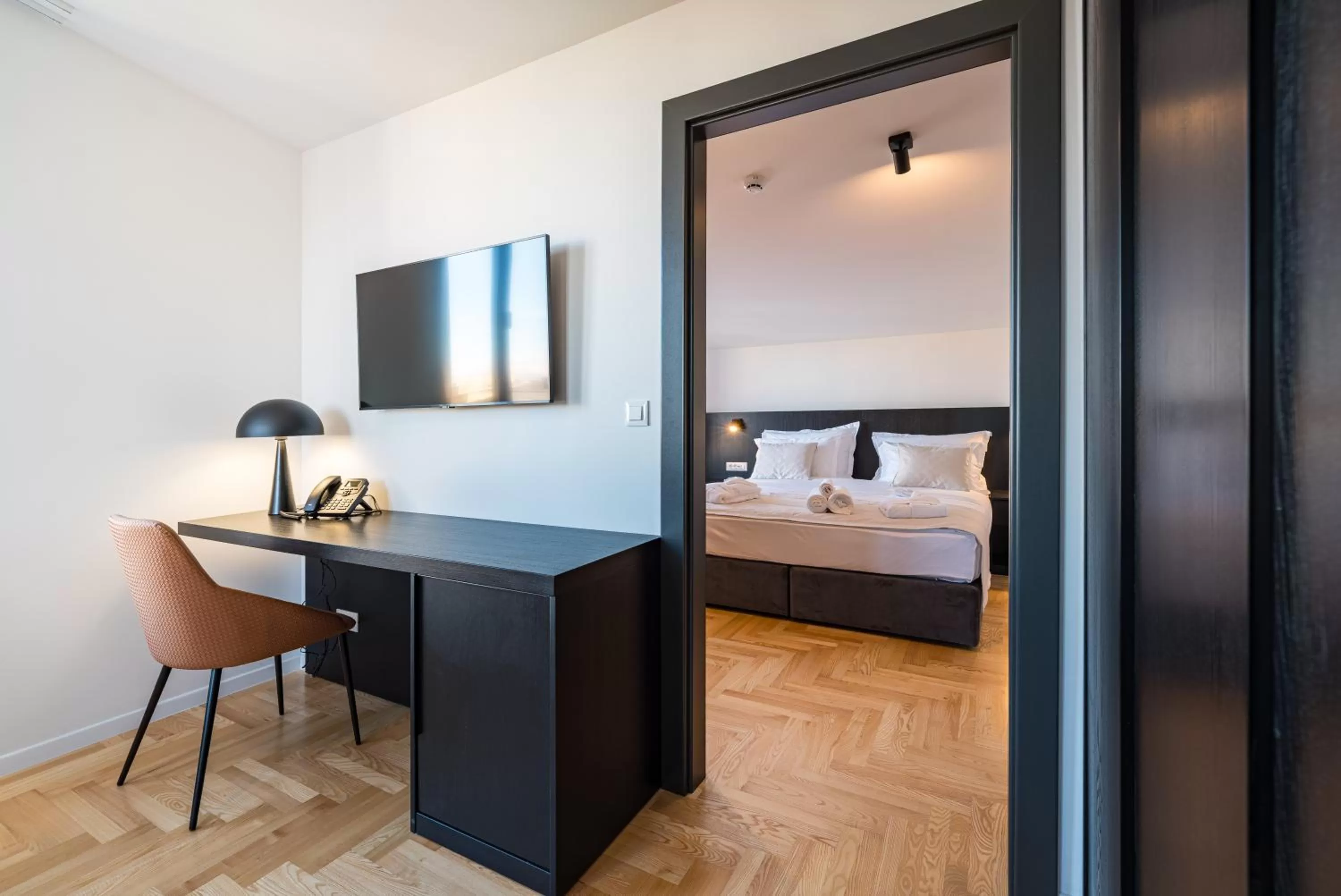 Bed in Miramare Hotel