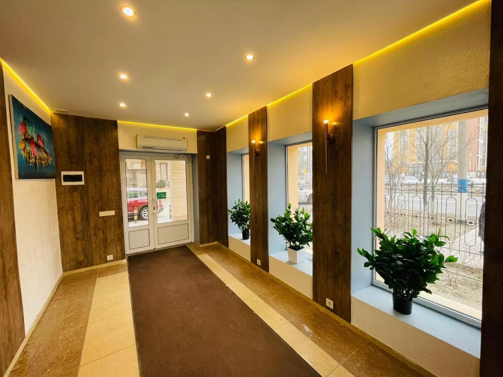 Facade/entrance in Tengri Hotel