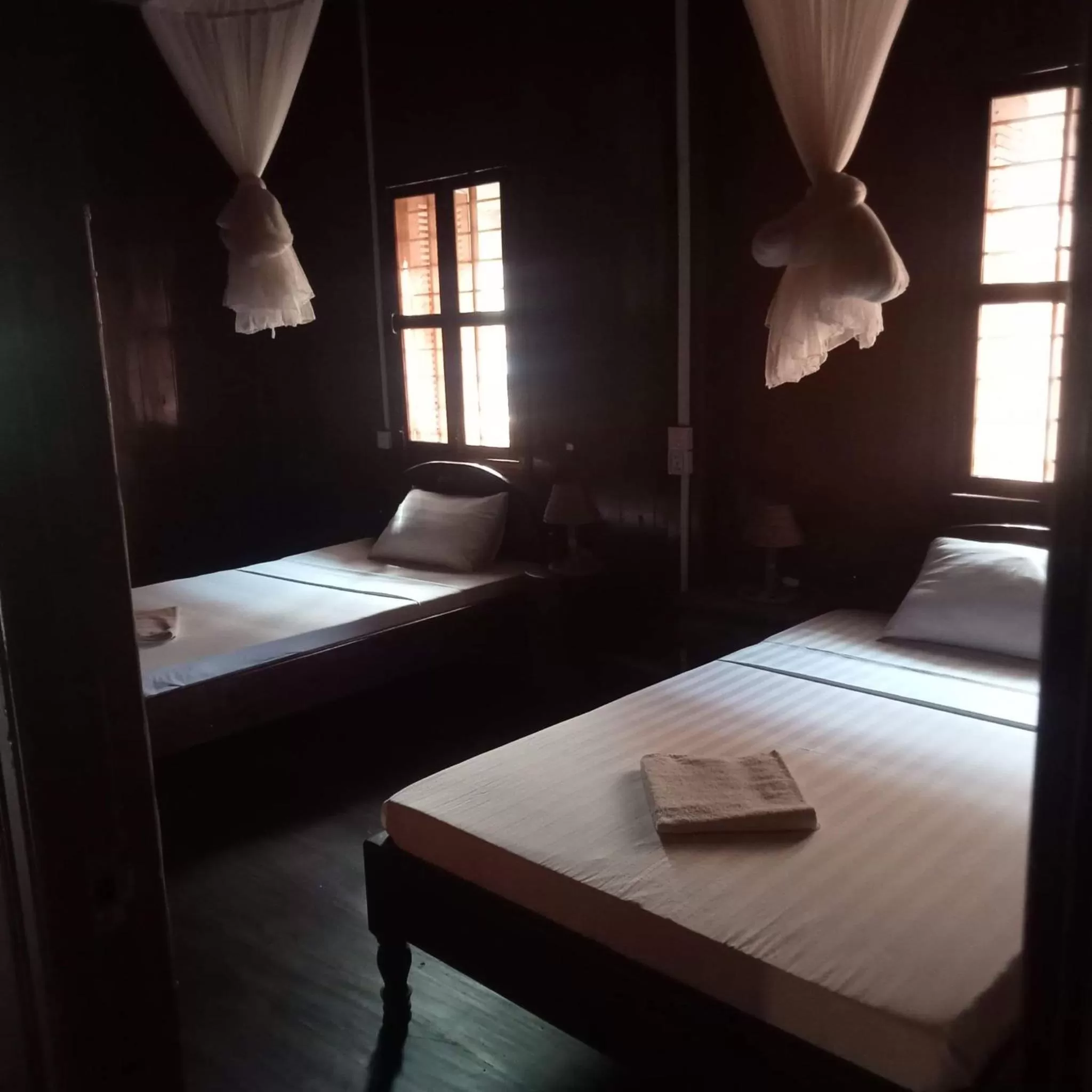Bed in Nomad Guesthouse