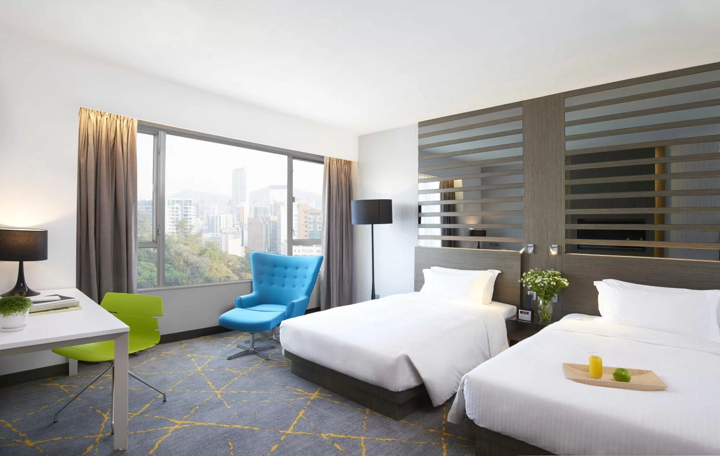 Bedroom, Bed in The Cityview - Chinese YMCA of Hong Kong