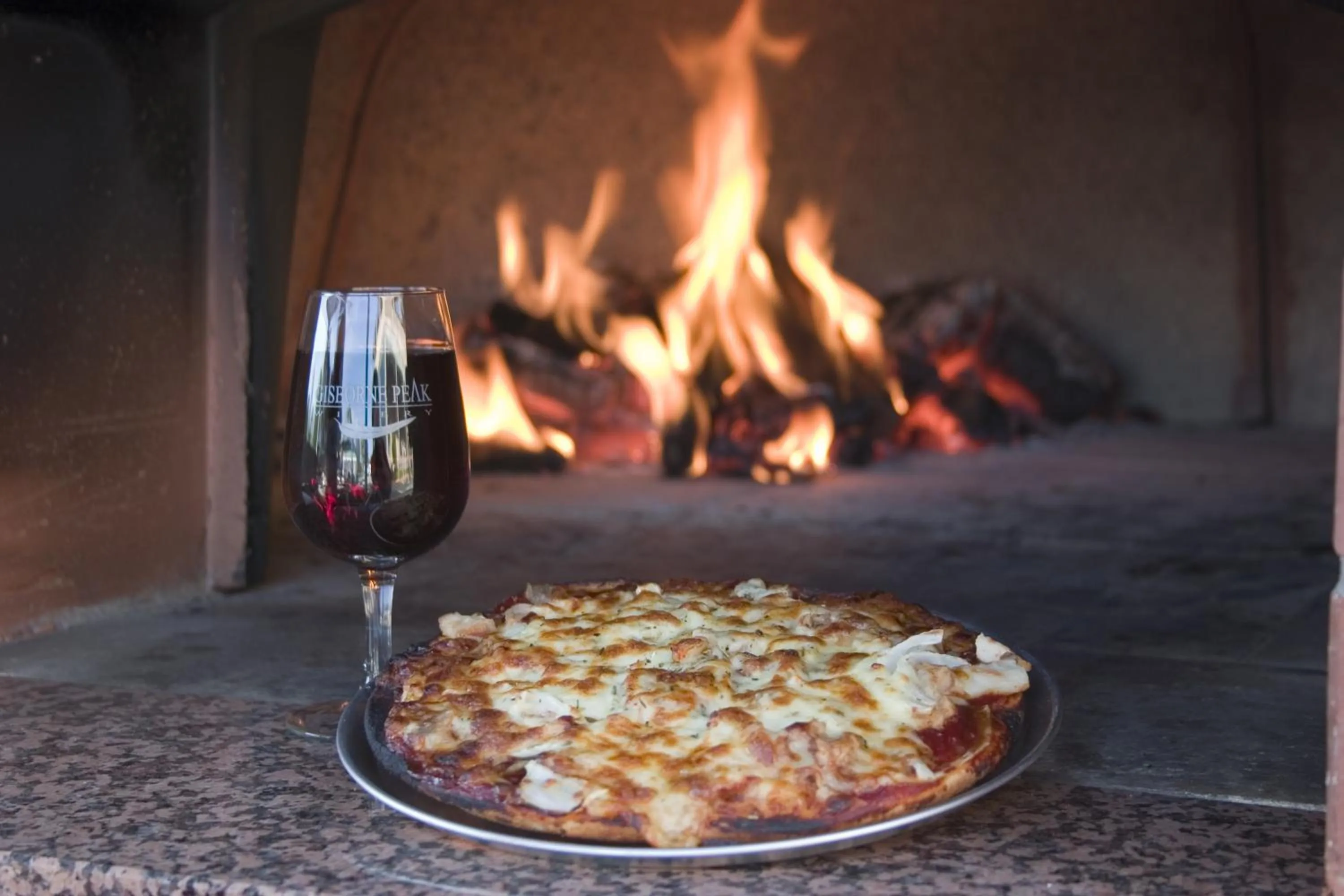 Lunch in Gisborne Peak Winery Short Term Stays