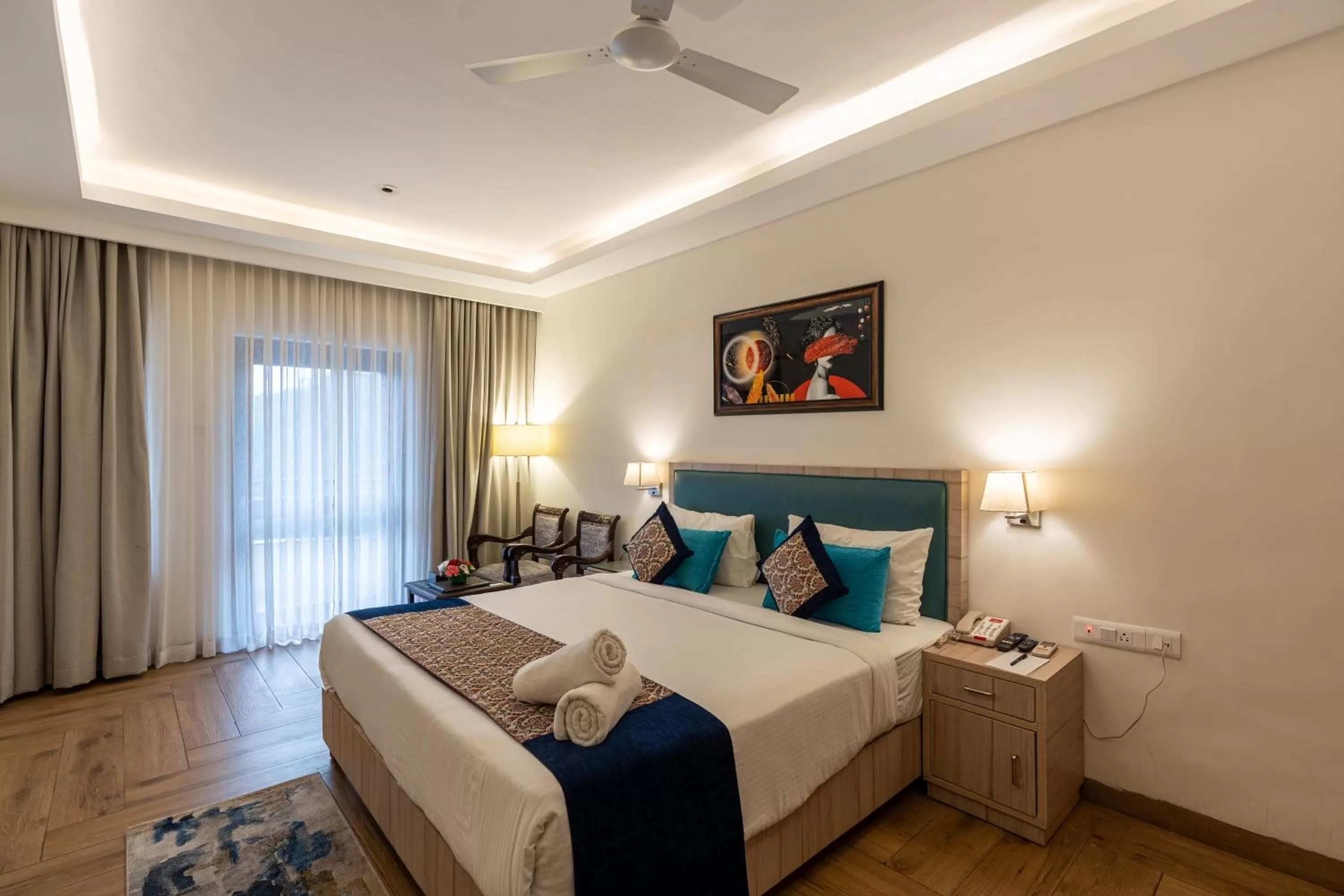 Bed in Le Seasons Resort