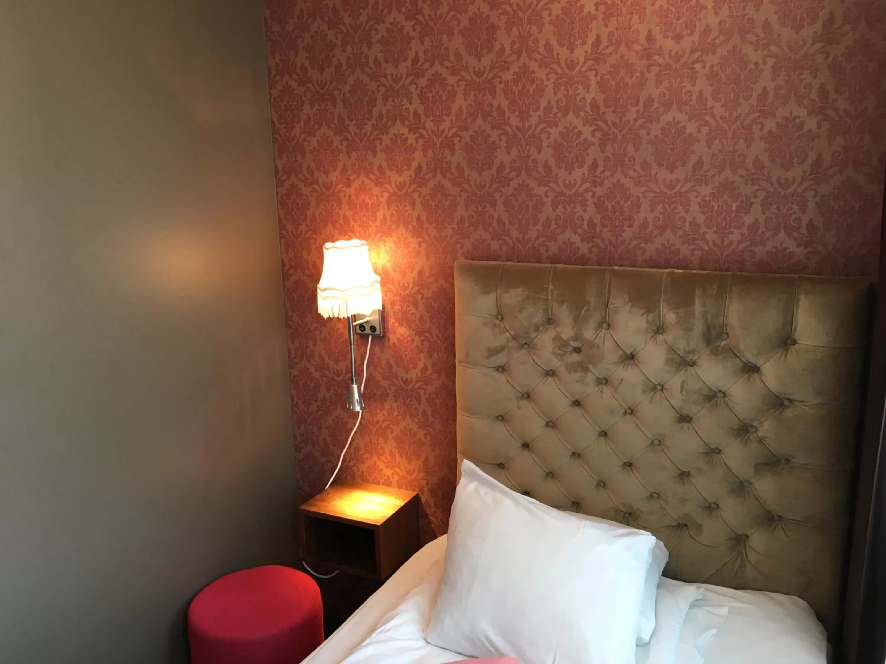 Decorative detail, Bed in Best Western Hotel Akersberga