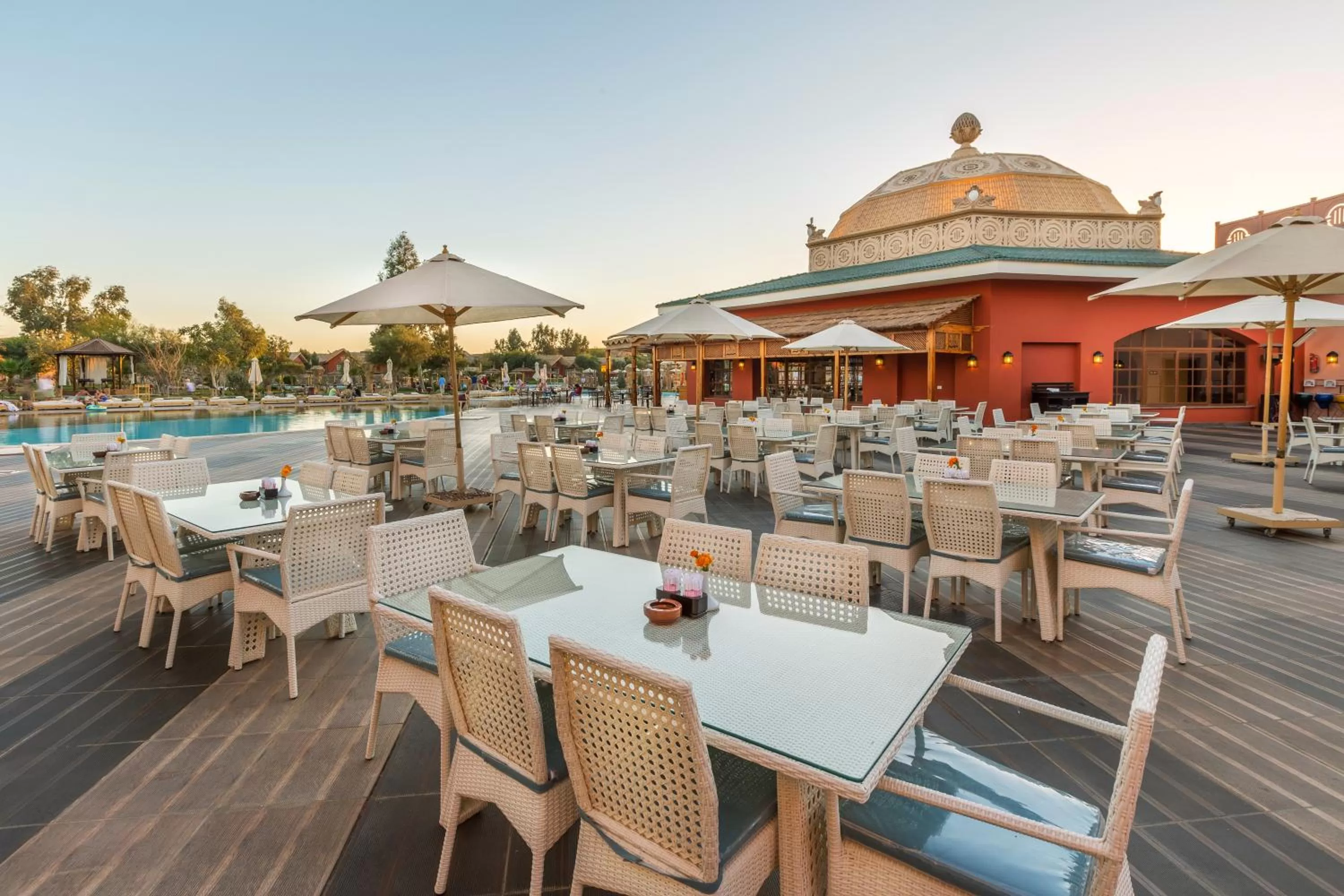 Restaurant/places to eat in Pickalbatros Jungle Aqua Park - Neverland Hurghada