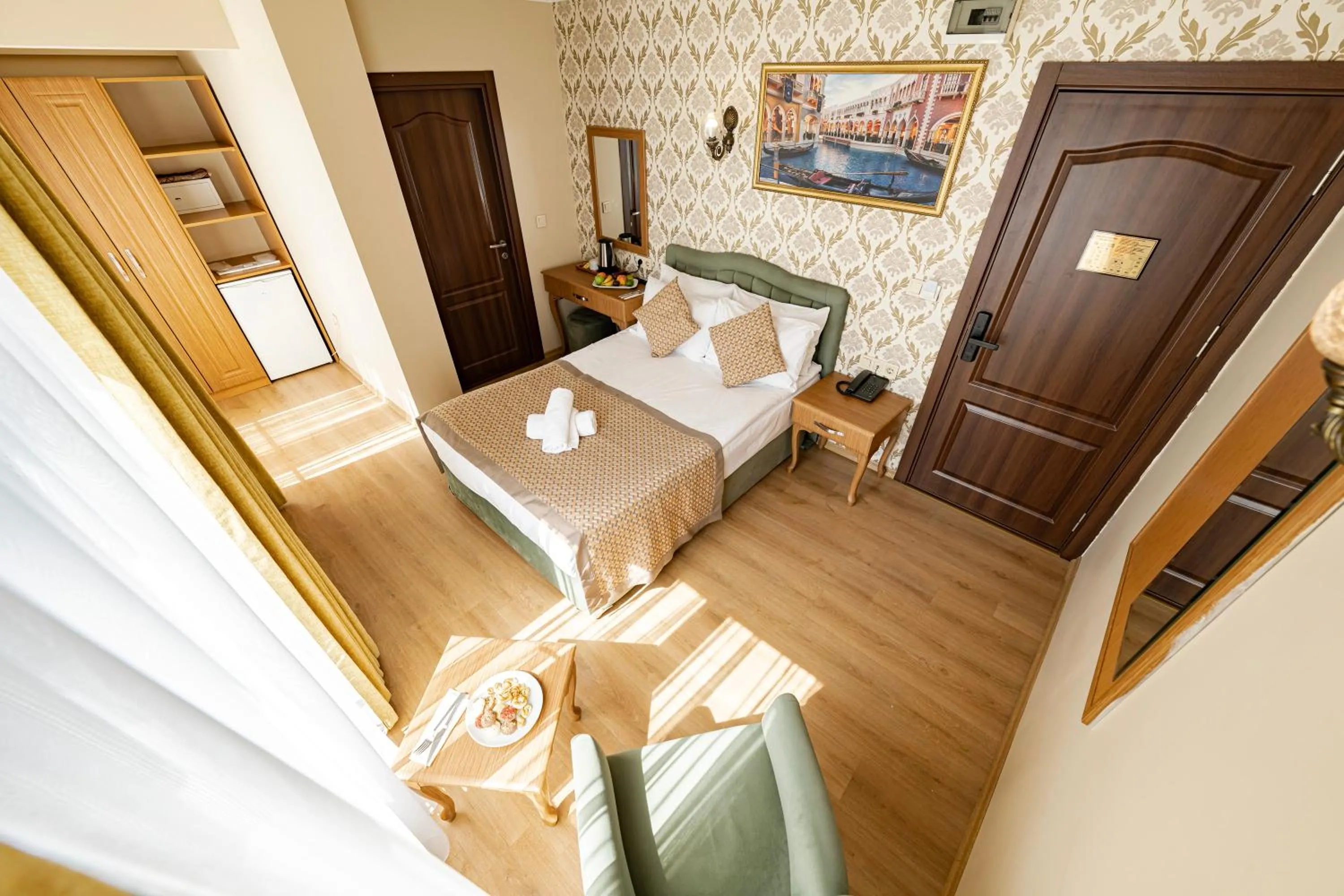 Photo of the whole room, Bed in Grand Hamit Hotel