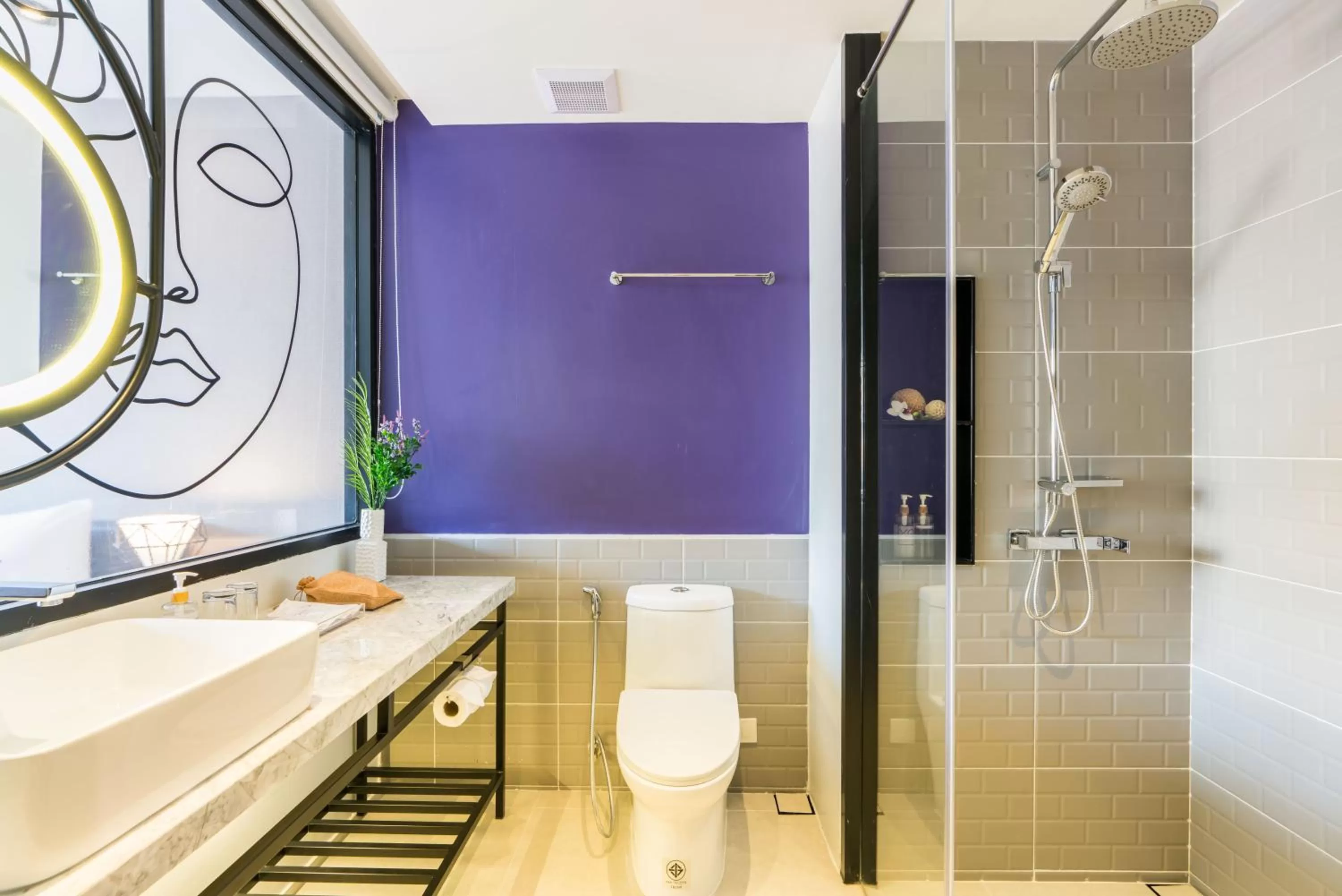 Bathroom in XQ Pattaya Hotel