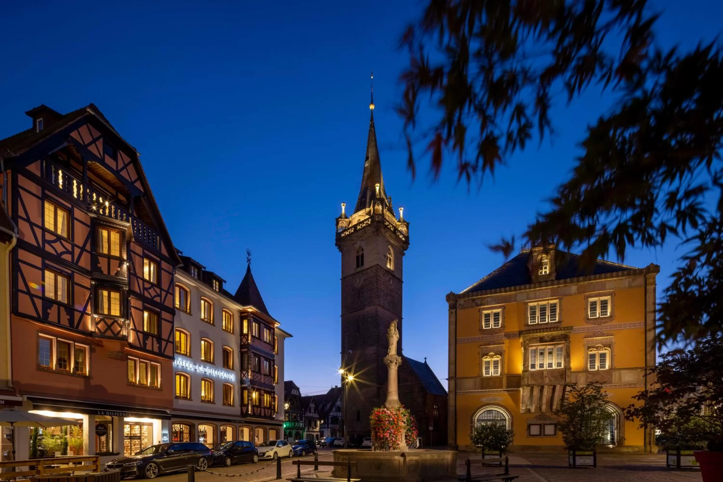 Property building in Hotel La Diligence