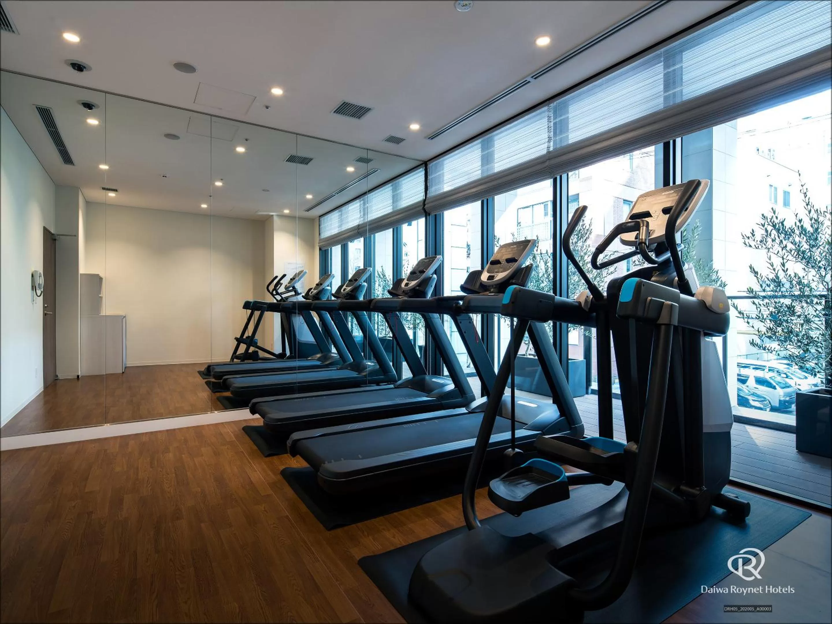 Fitness centre/facilities in DEL style Osaka-Shinsaibashi by Daiwa Roynet Hotel