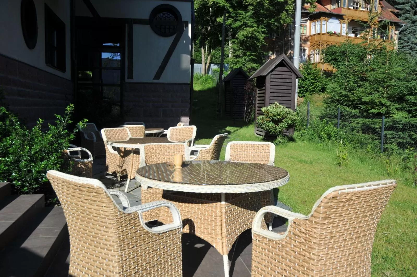 Garden in Boutique Hotel Sudetia - Medical & SPA