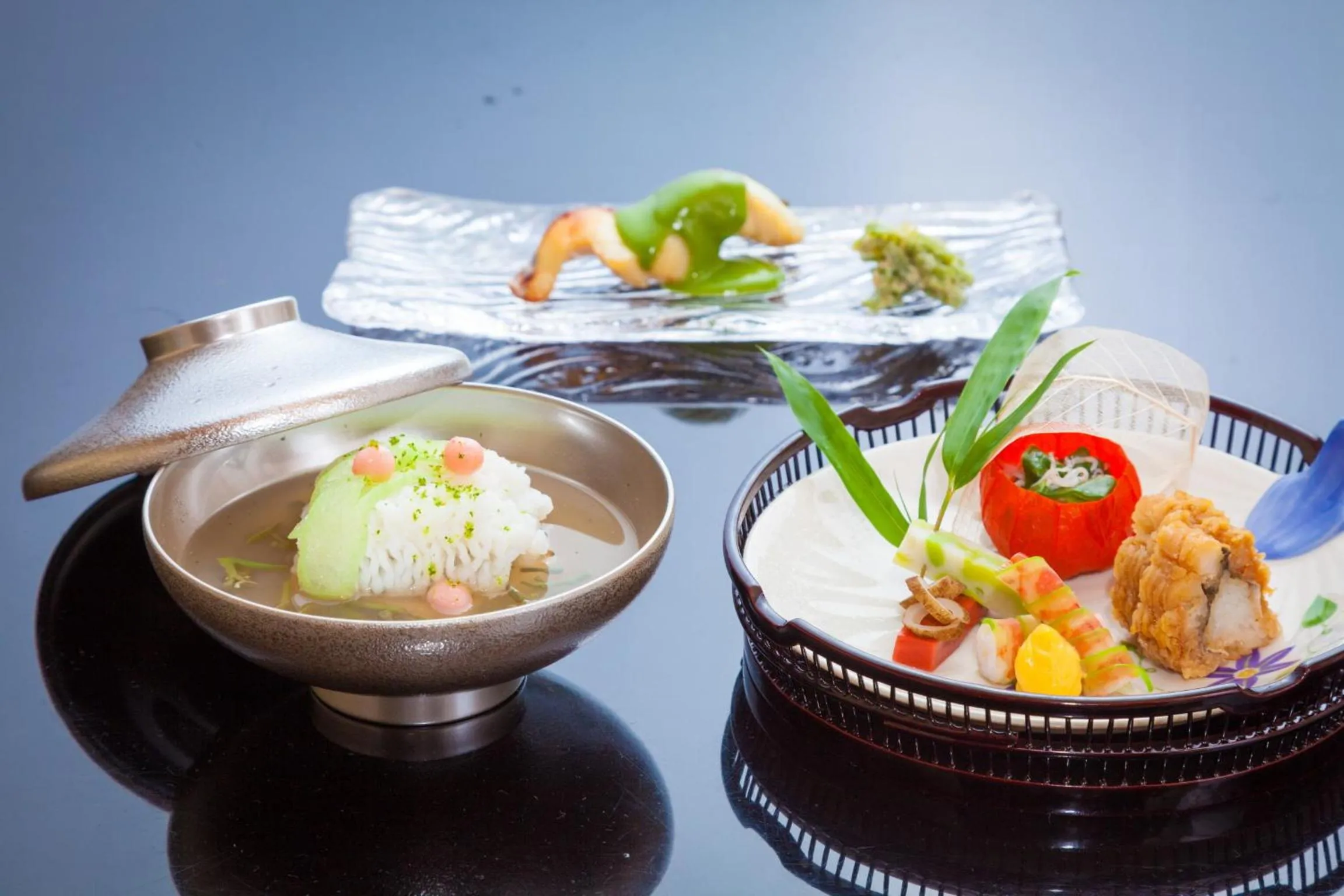 Food close-up in Kyoto Ryokan Kinoe