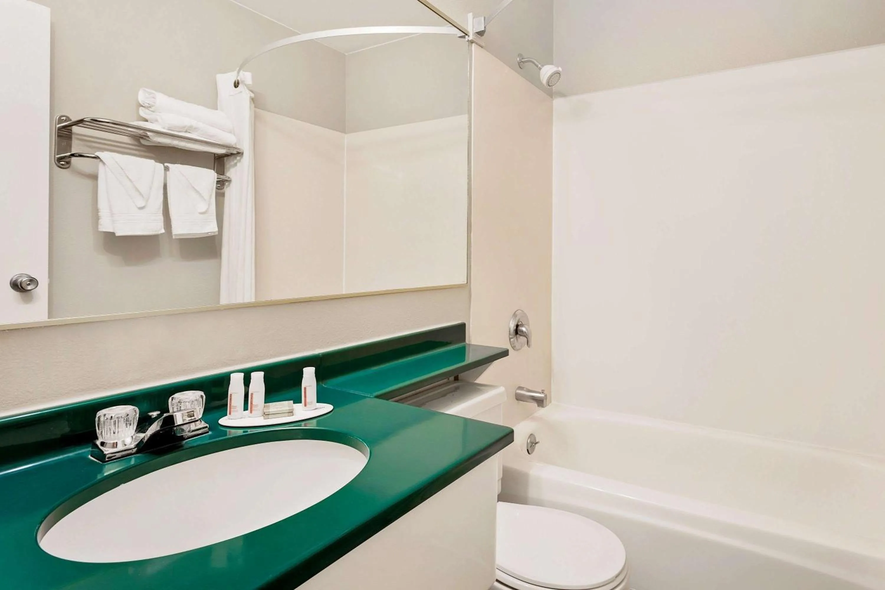 Toilet in Super 8 by Wyndham Helena