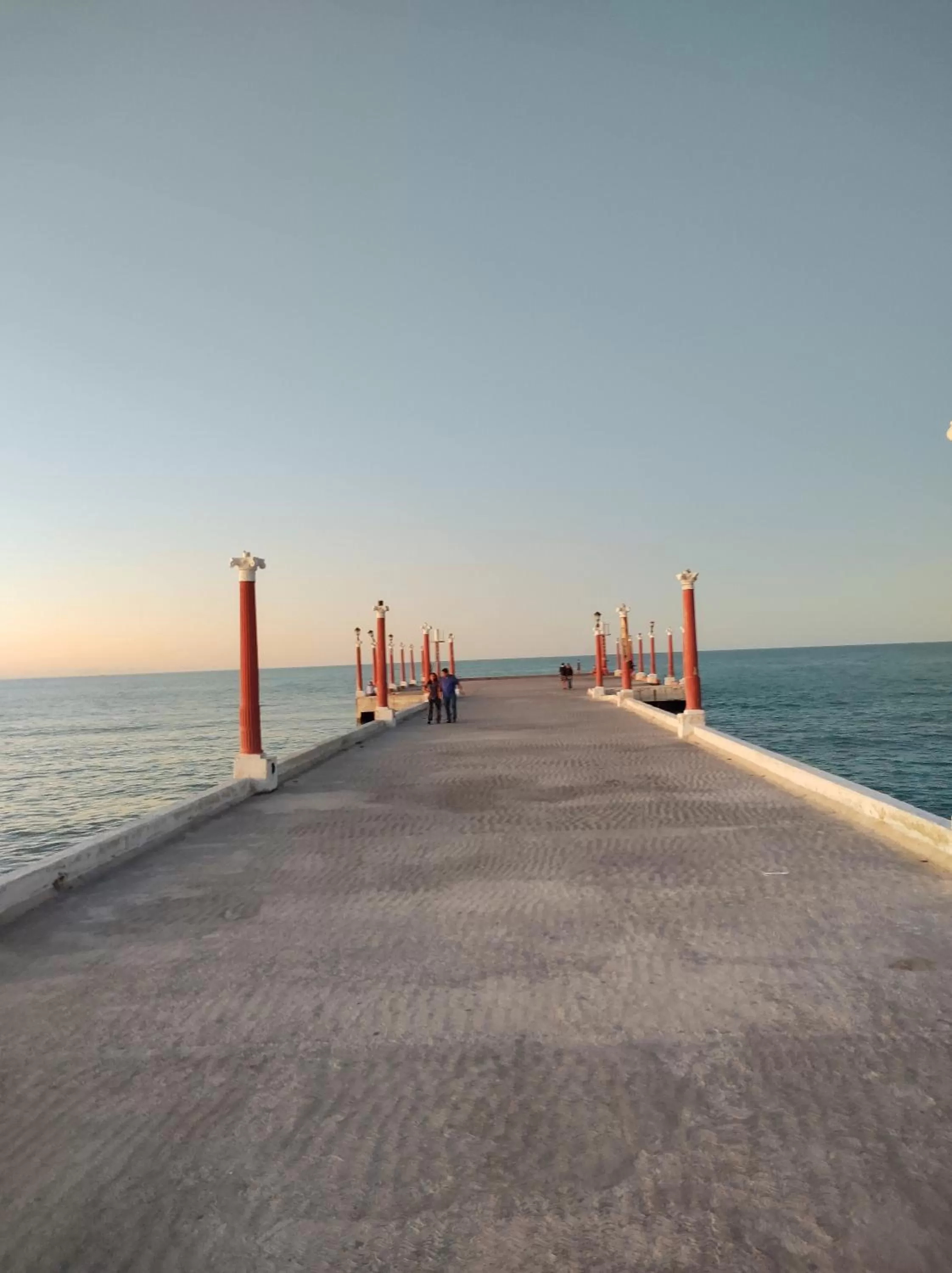 Beach in La Casona de Sisal Hotel