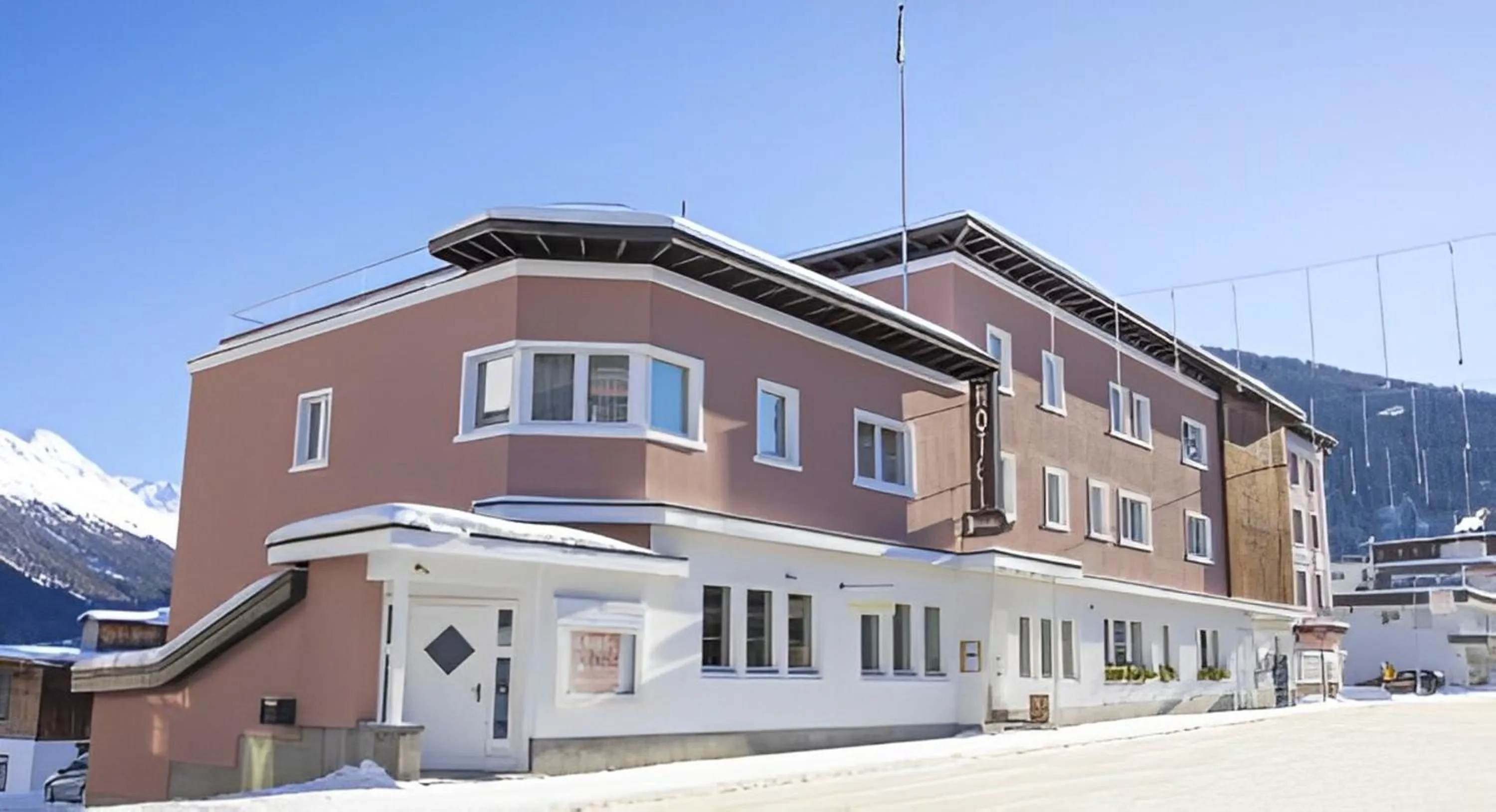 Property building in Hotel Dischma