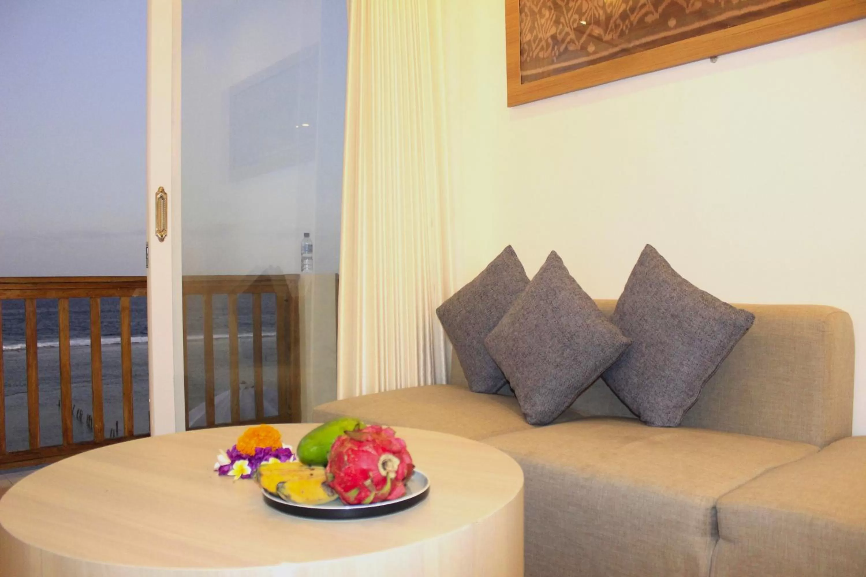 Living room in SUITE OCEAN BLUE