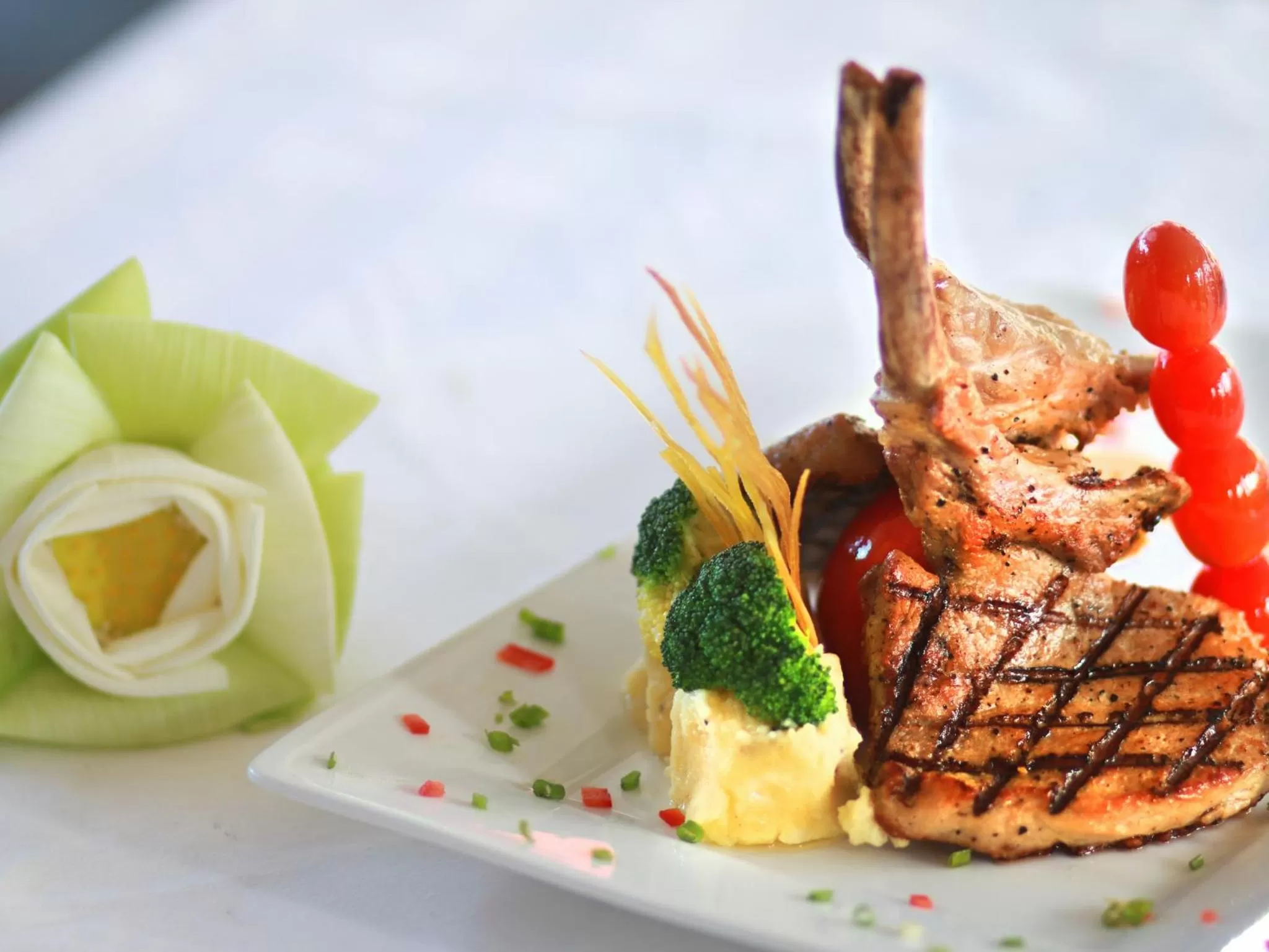 Dinner in Residence Wat Damnak