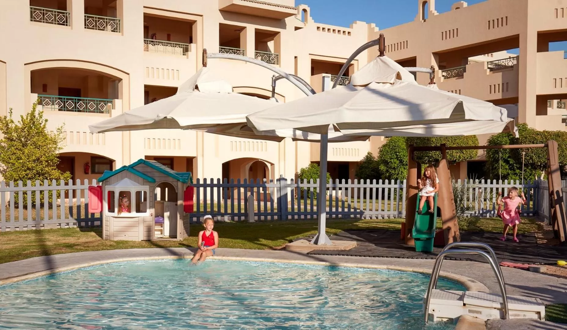 Swimming pool in Coral Sea Waterworld Sharm El Sheikh