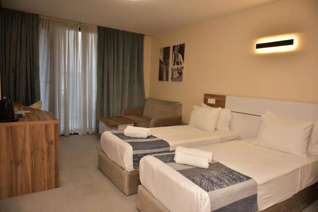 Bed in Old Batumi Hotel