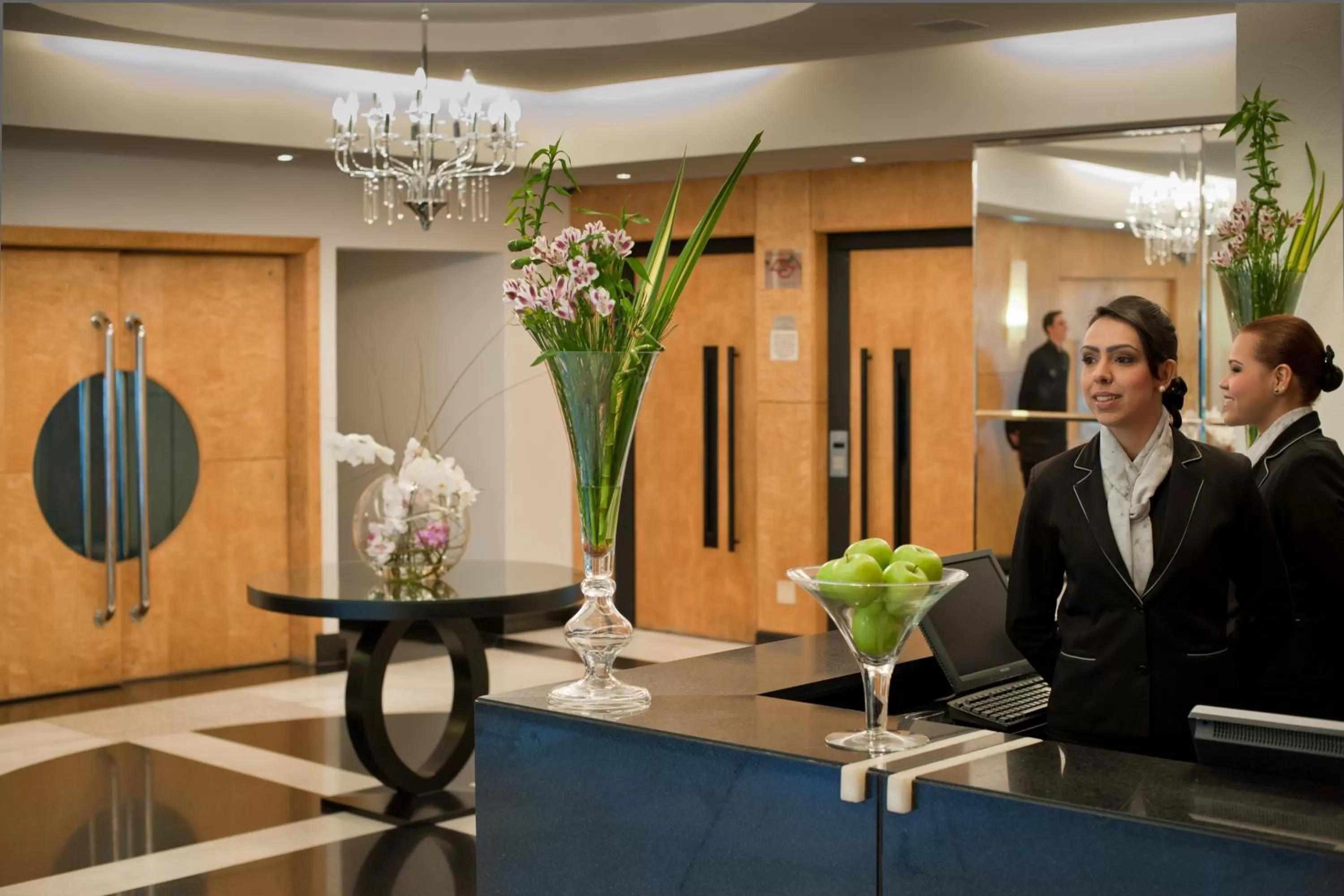 Lobby or reception in Hotel Sequóia Alphaville