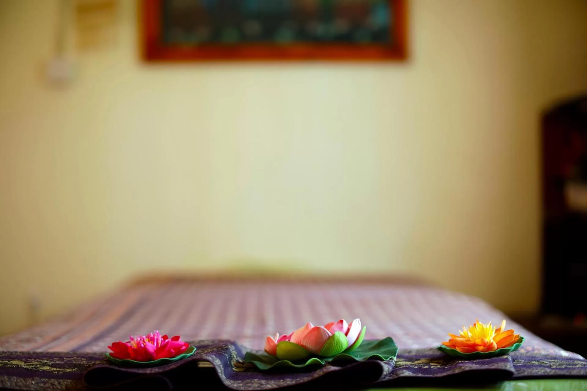 Bed in Entebbe Palm Hotel