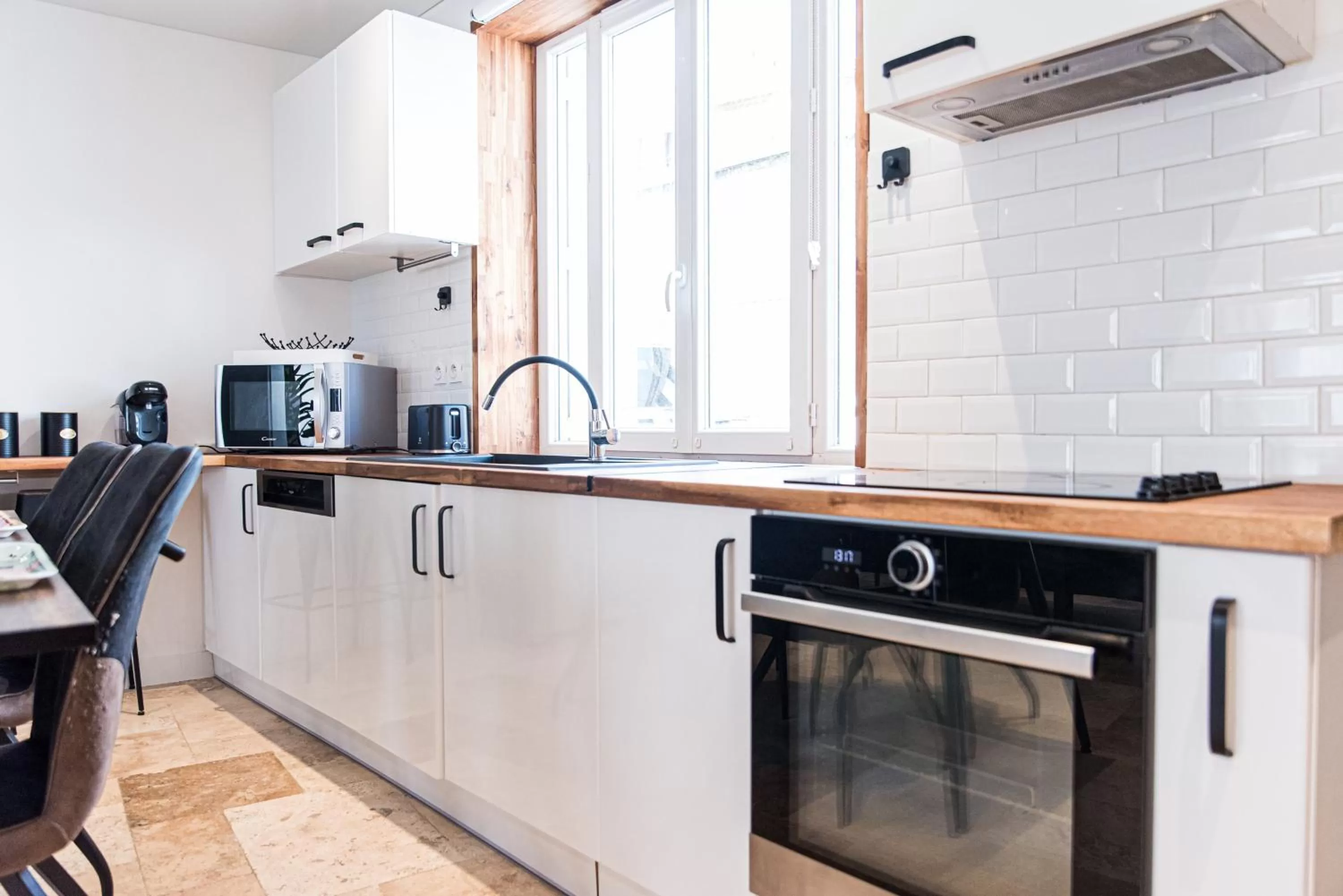 Kitchen/Kitchenette in **Auberge de l'Aude**