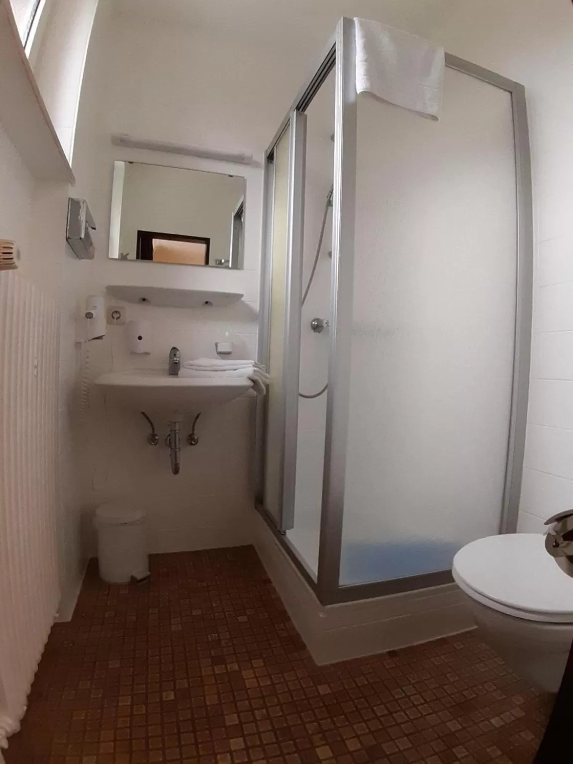 Shower in Hotel Promenade