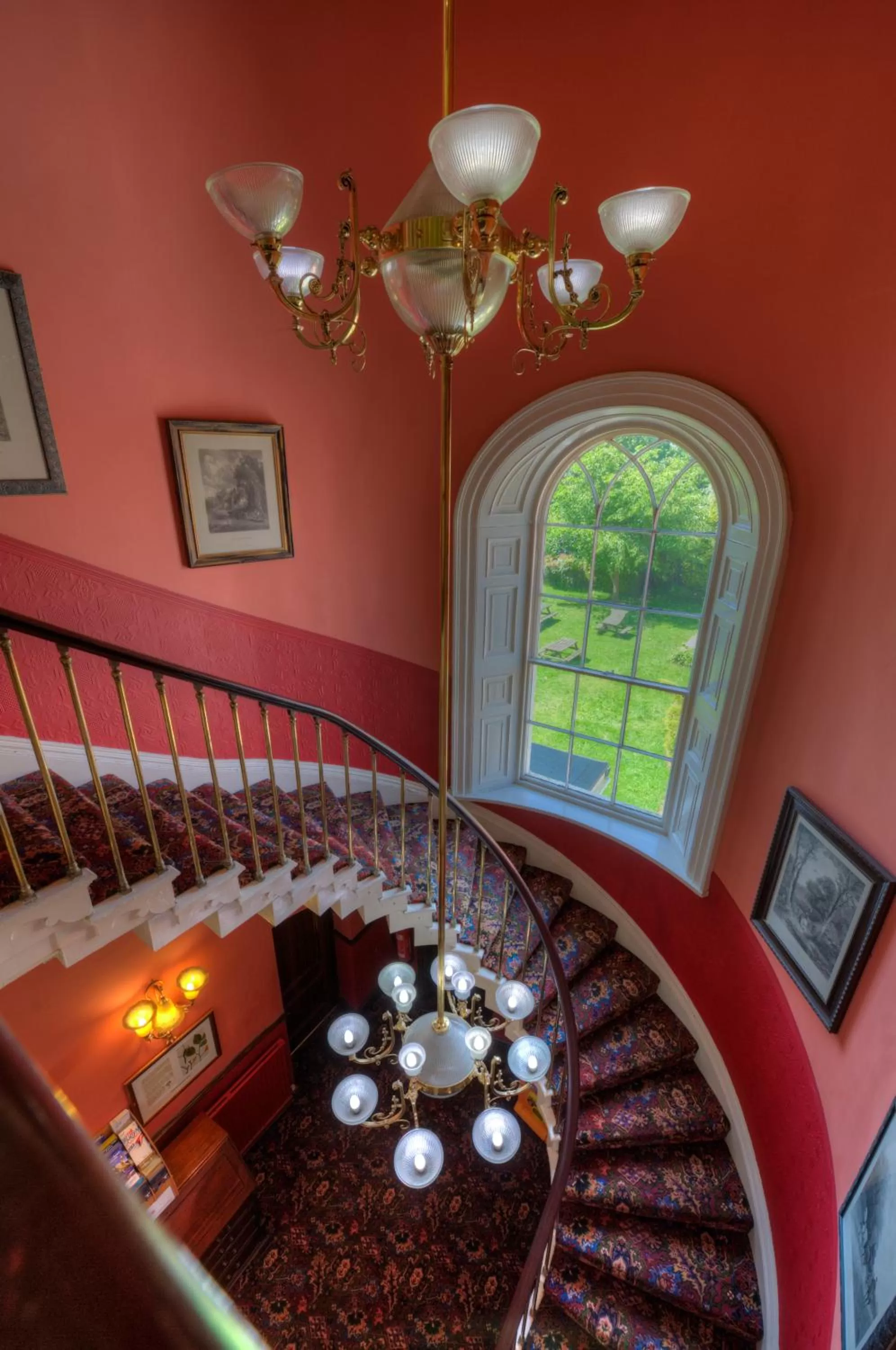 Decorative detail in The Elms Hotel