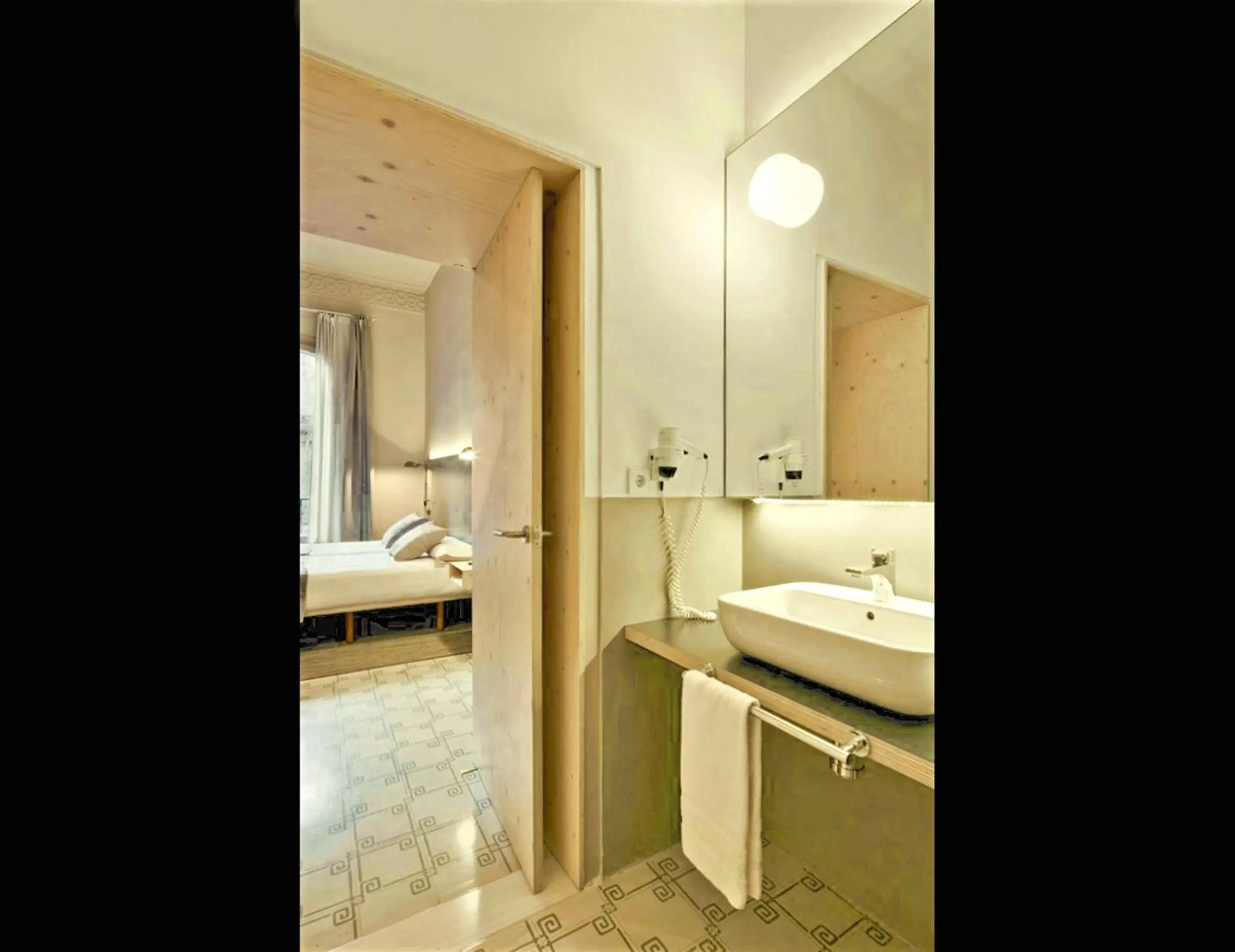 Bathroom, Bed in Casa Abamita