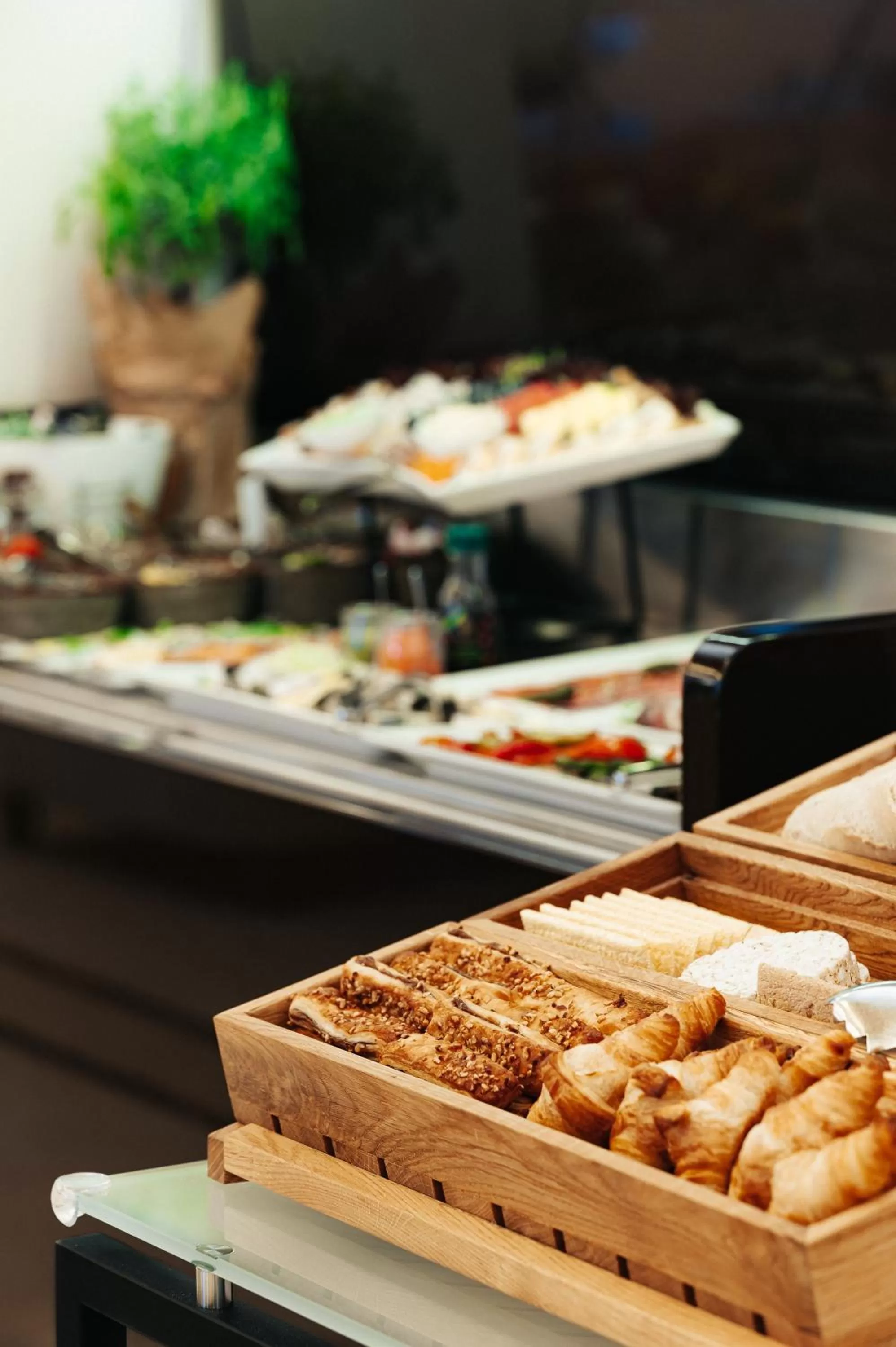 Buffet breakfast in Mamaison Le Regina Boutique Hotel