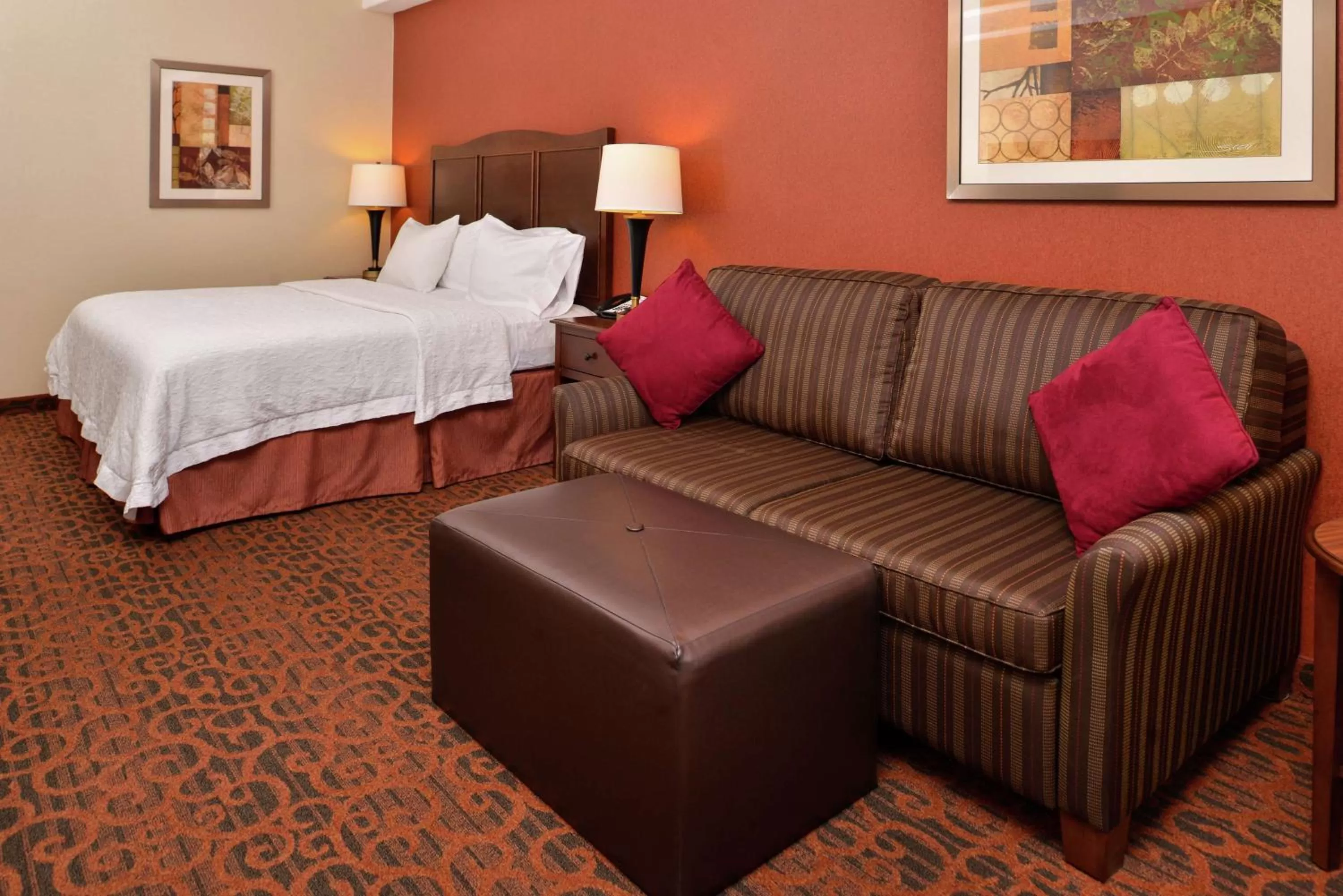 King Room Mobility Access w/ Roll-In Shower Non-Smoking in Hampton Inn Idaho Falls / Airport