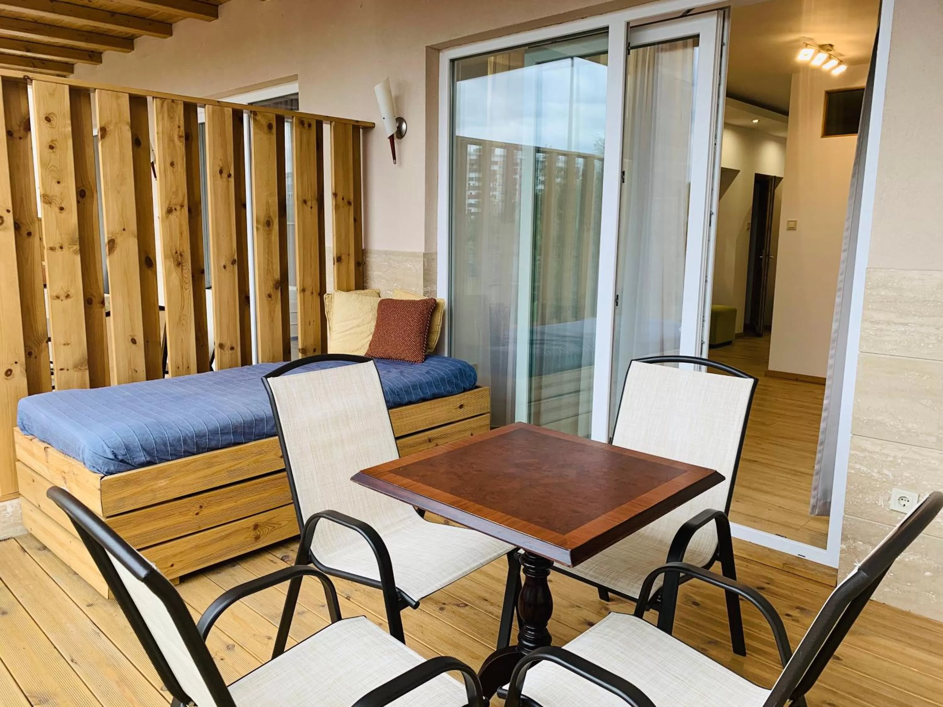 Patio in Egria Apartments