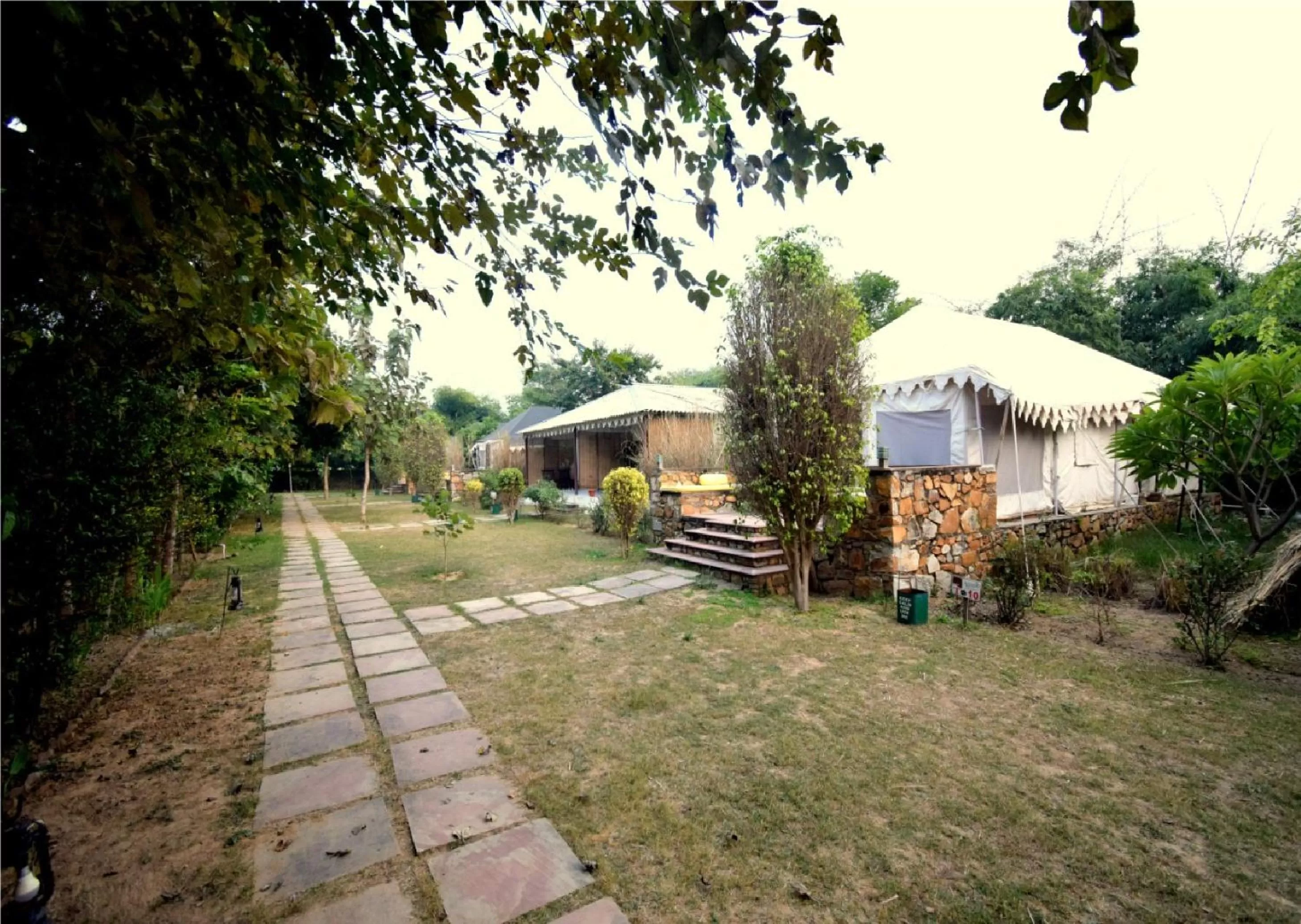 Garden in Sultan Bagh Resort by The Sky Imperial