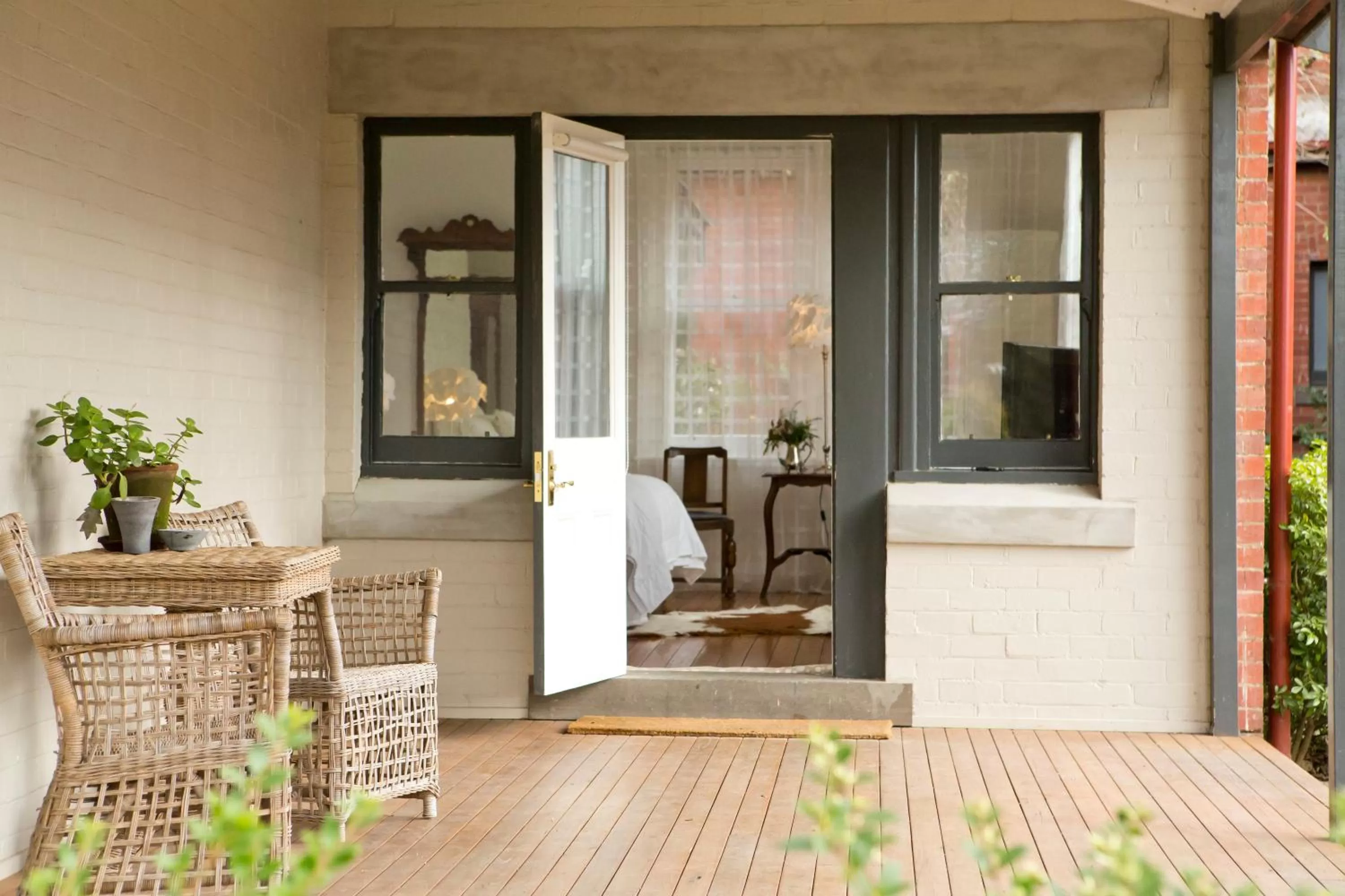 Garden view in Mollisons