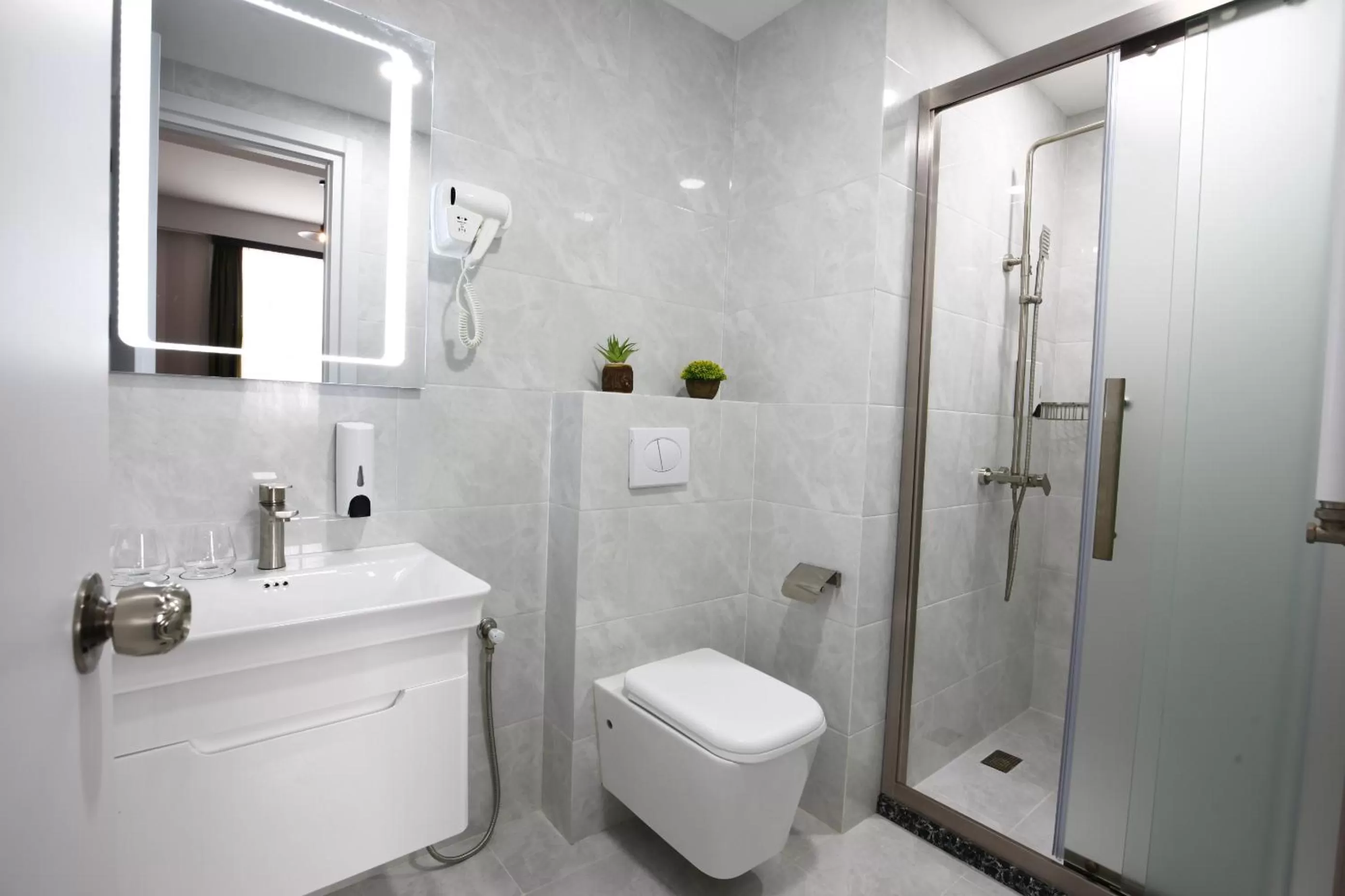 Bathroom in Graphica Tbilisi Hotel