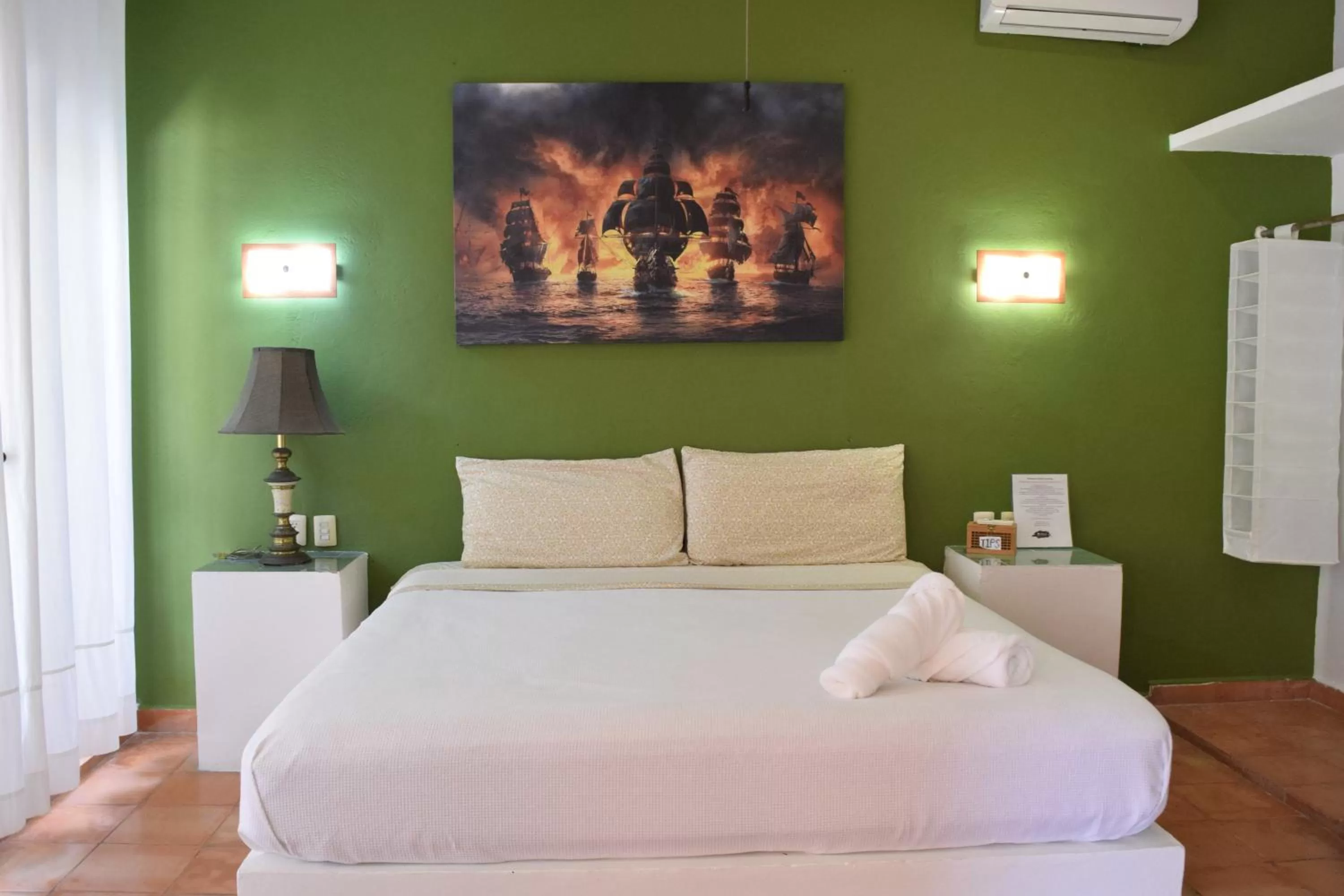 Bed in Hotel Boutique Skulls Landing